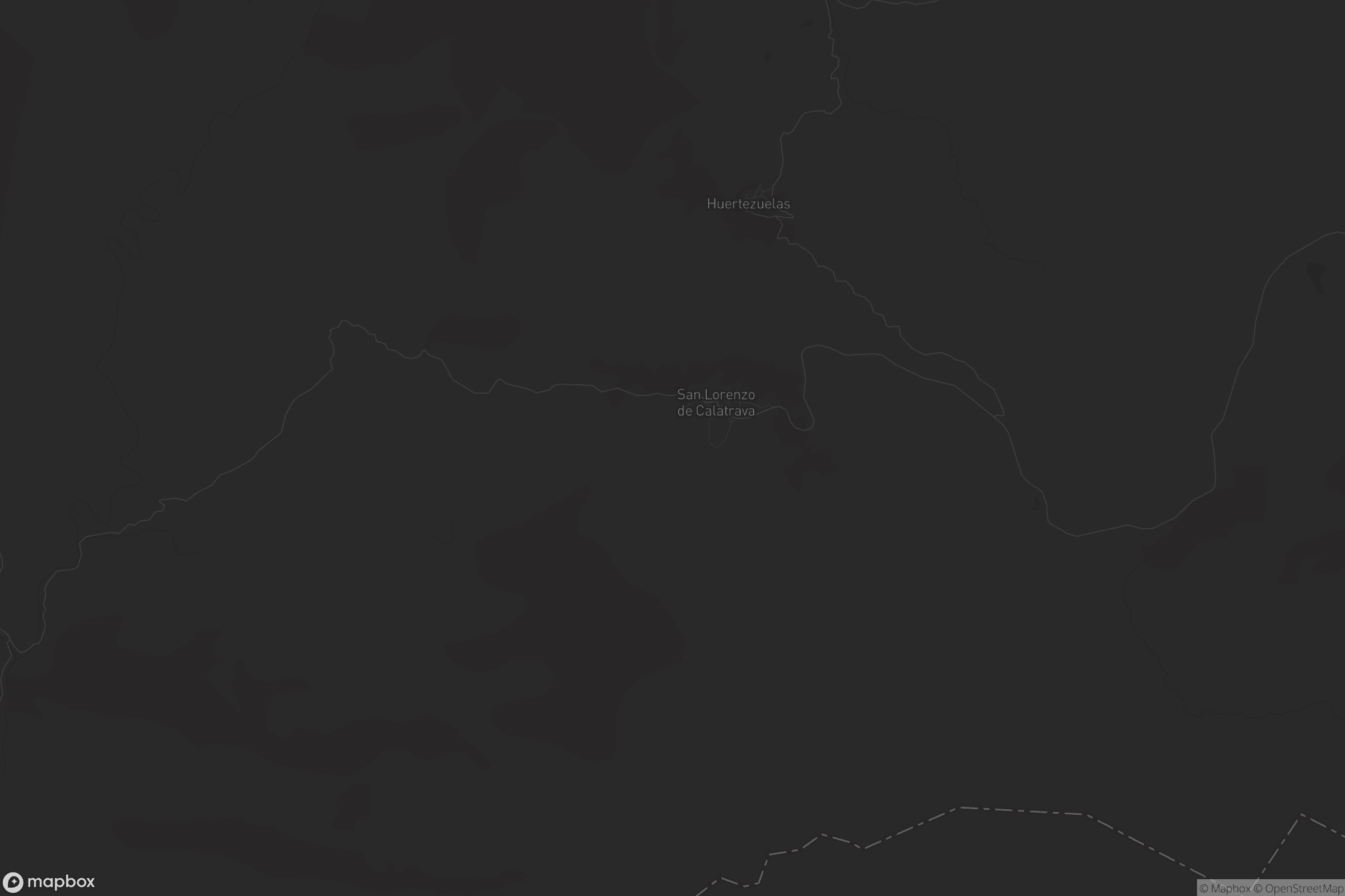 Mapa de San Lorenzo de Calatrava