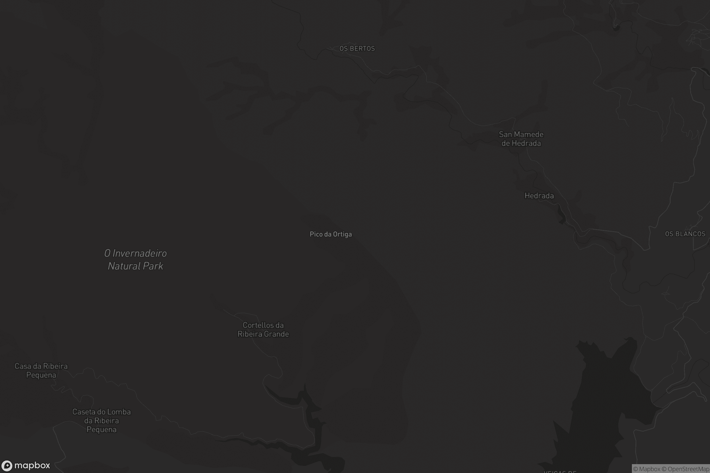 Mapa de San Mamede de Hedrada