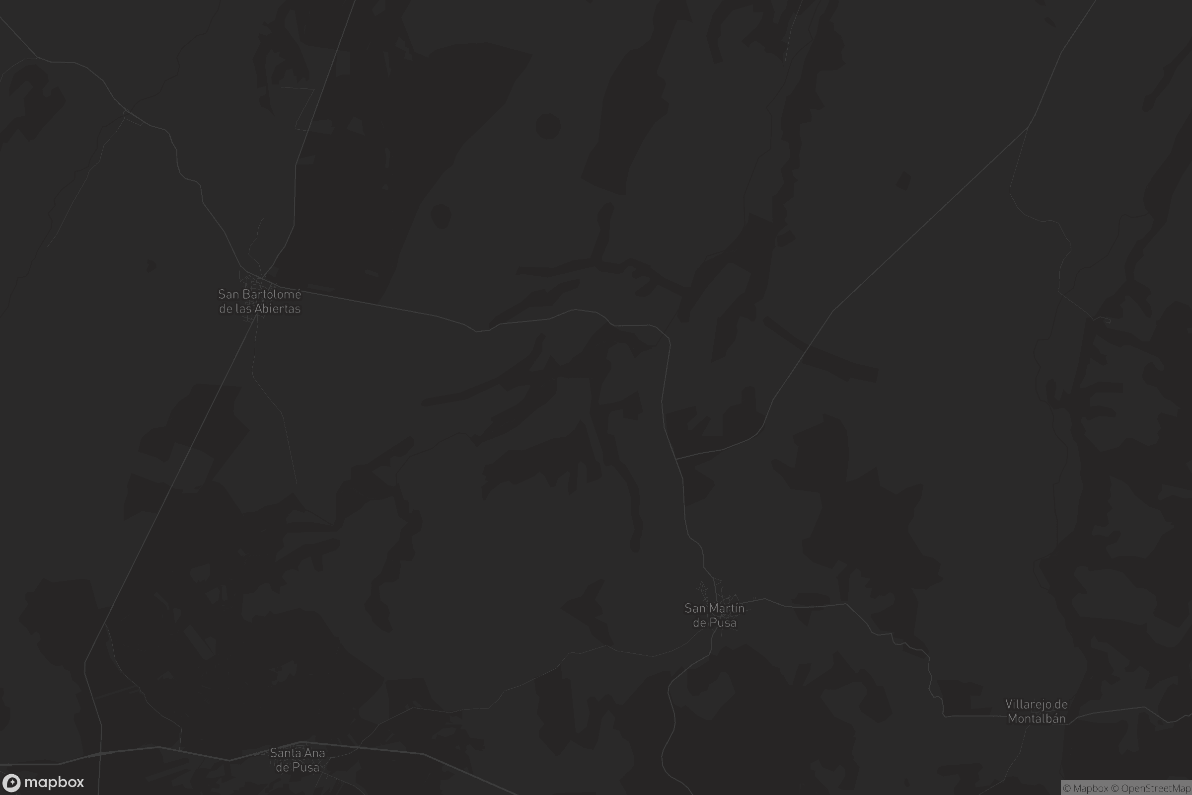 Mapa de San Martín de Pusa