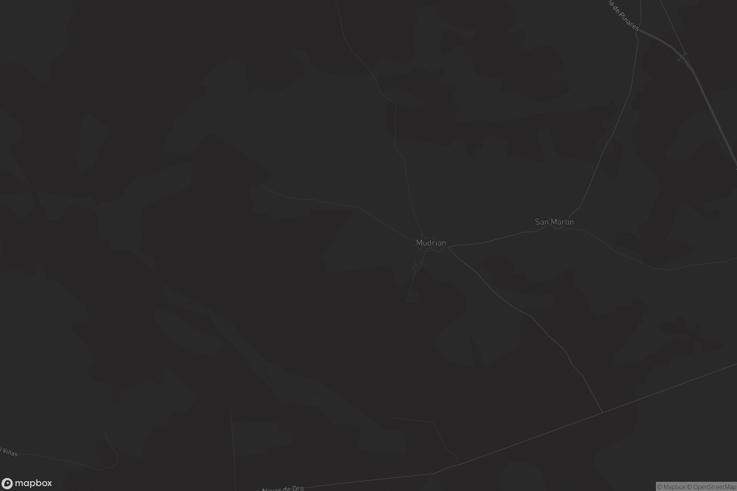 Mapa de San Martín y Mudrián