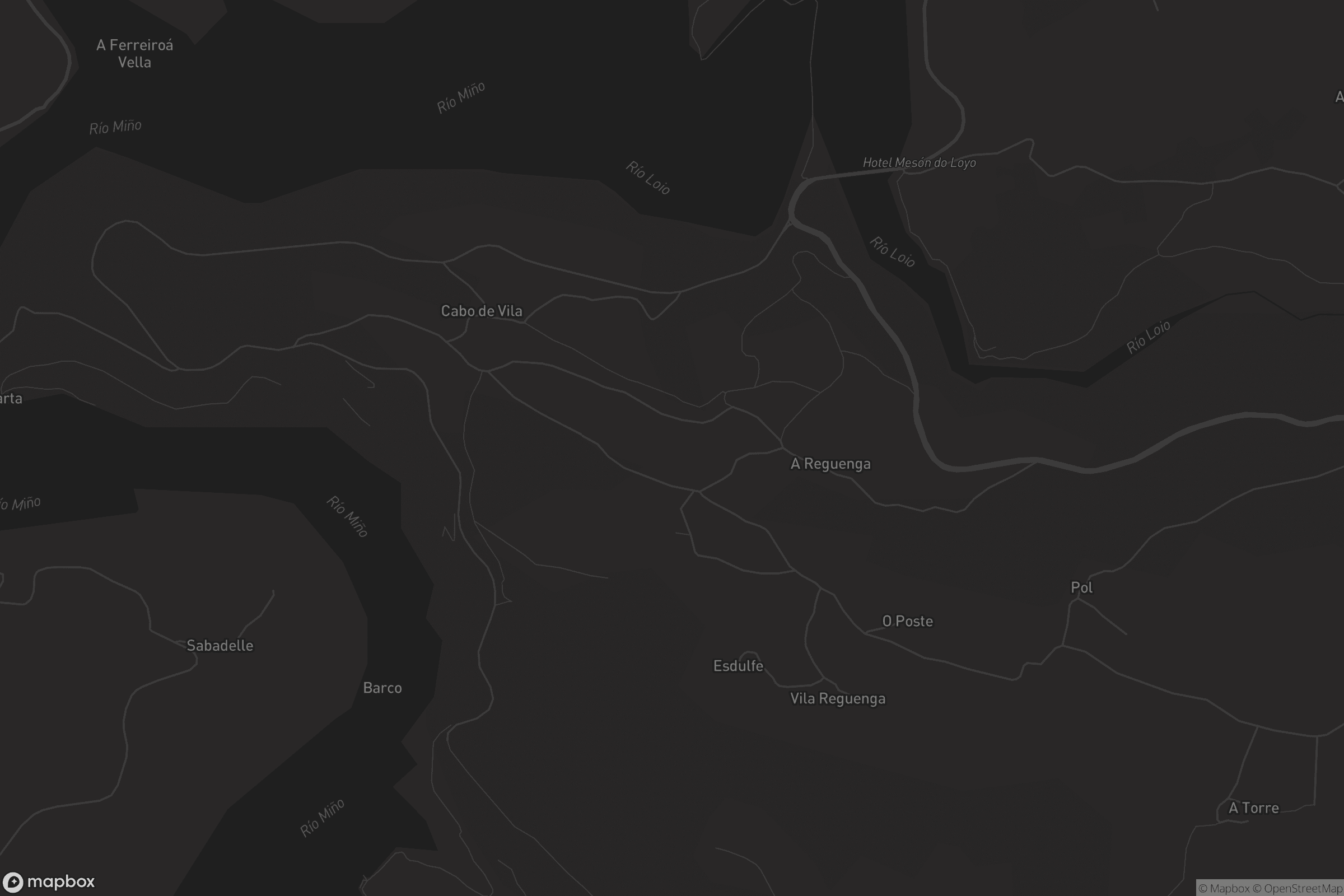 Mapa de San Martiño de Castro