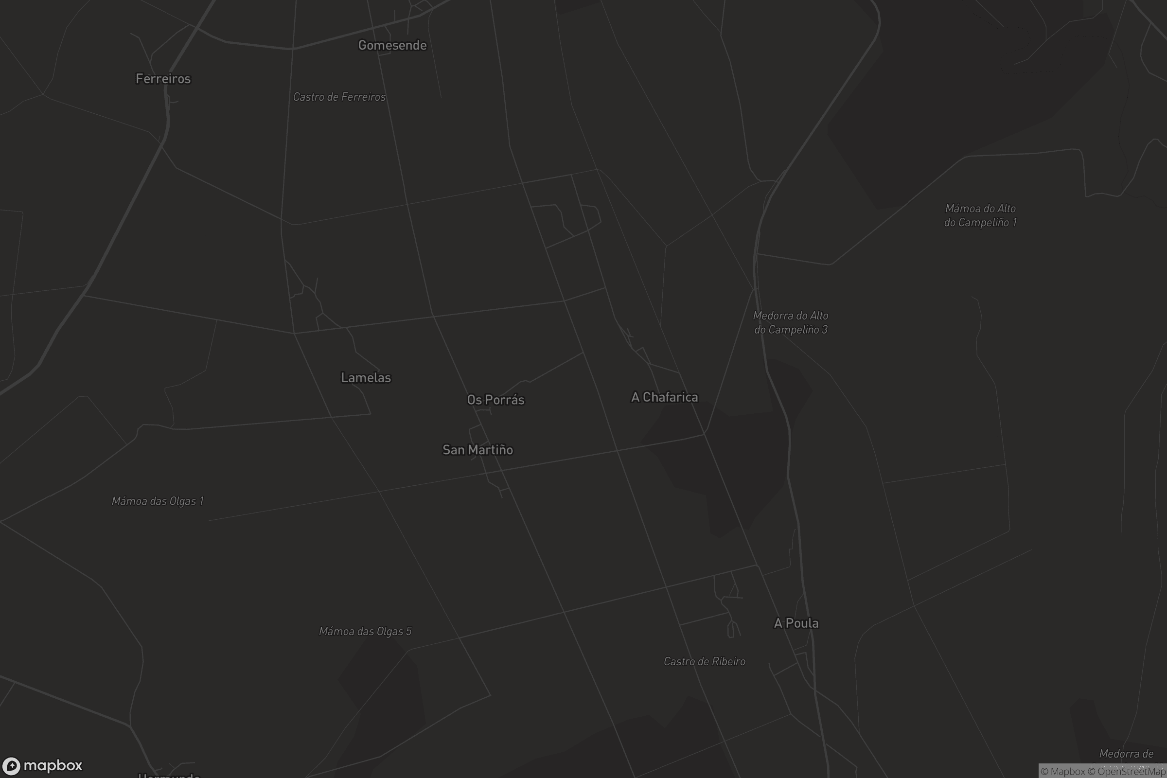 Mapa de San Martiño de Ferreiros
