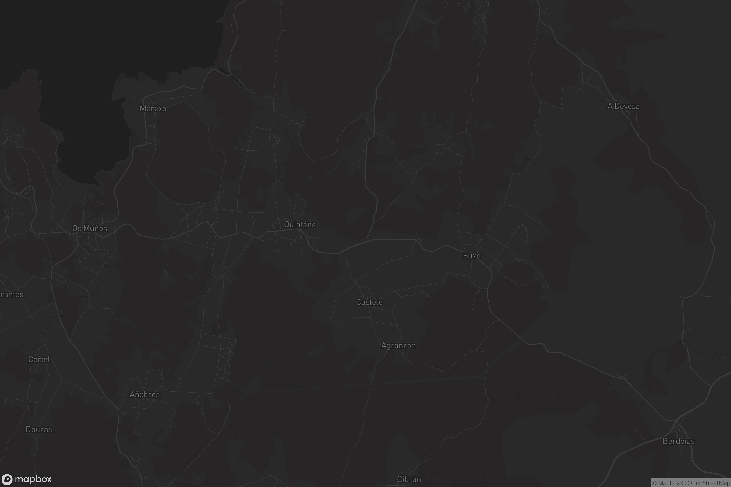 Mapa de San Martiño de Ozón