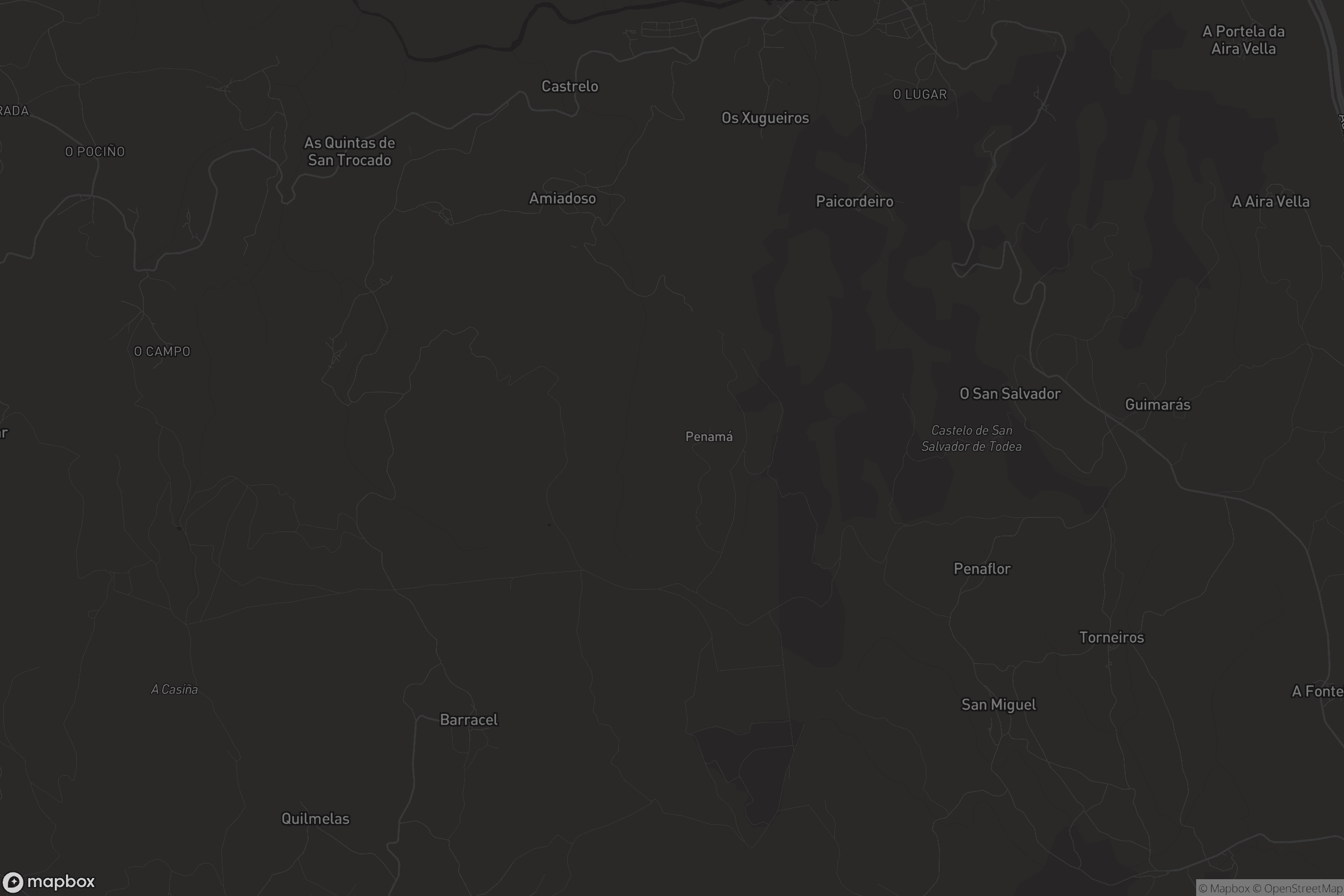 Mapa de San Martiño de Pazó