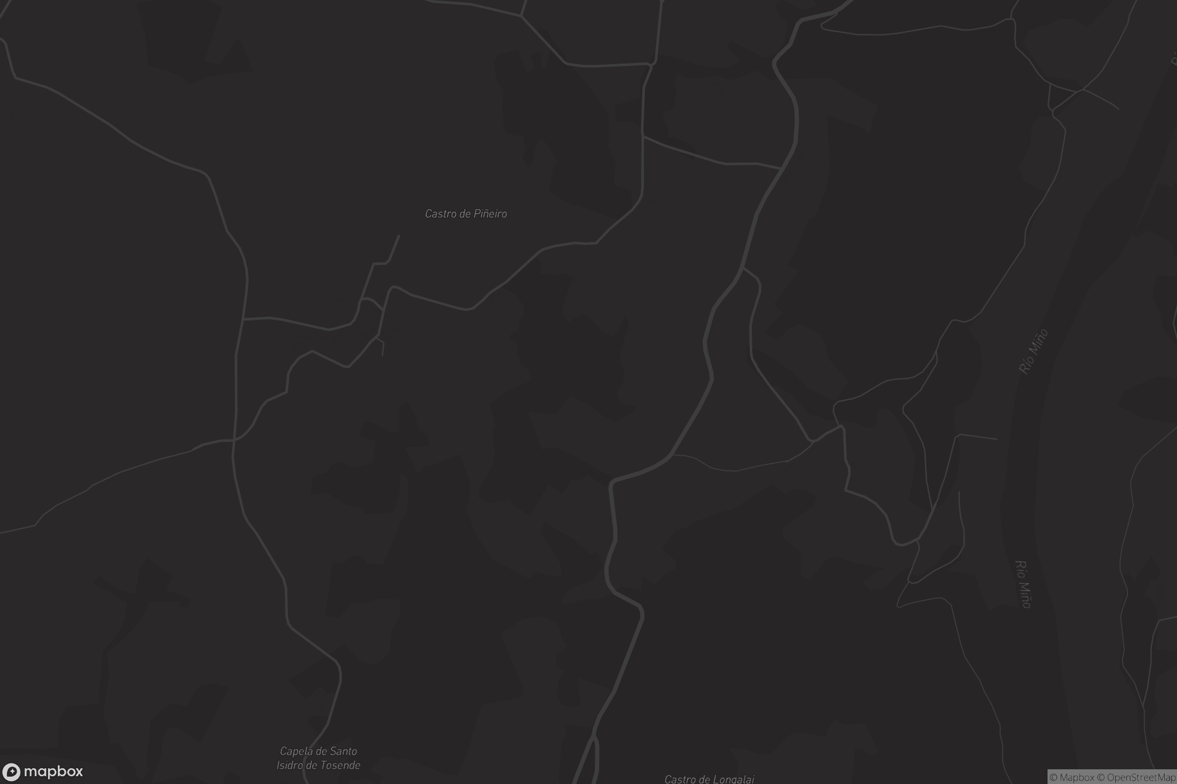 Mapa de San Martiño de Piñeiro