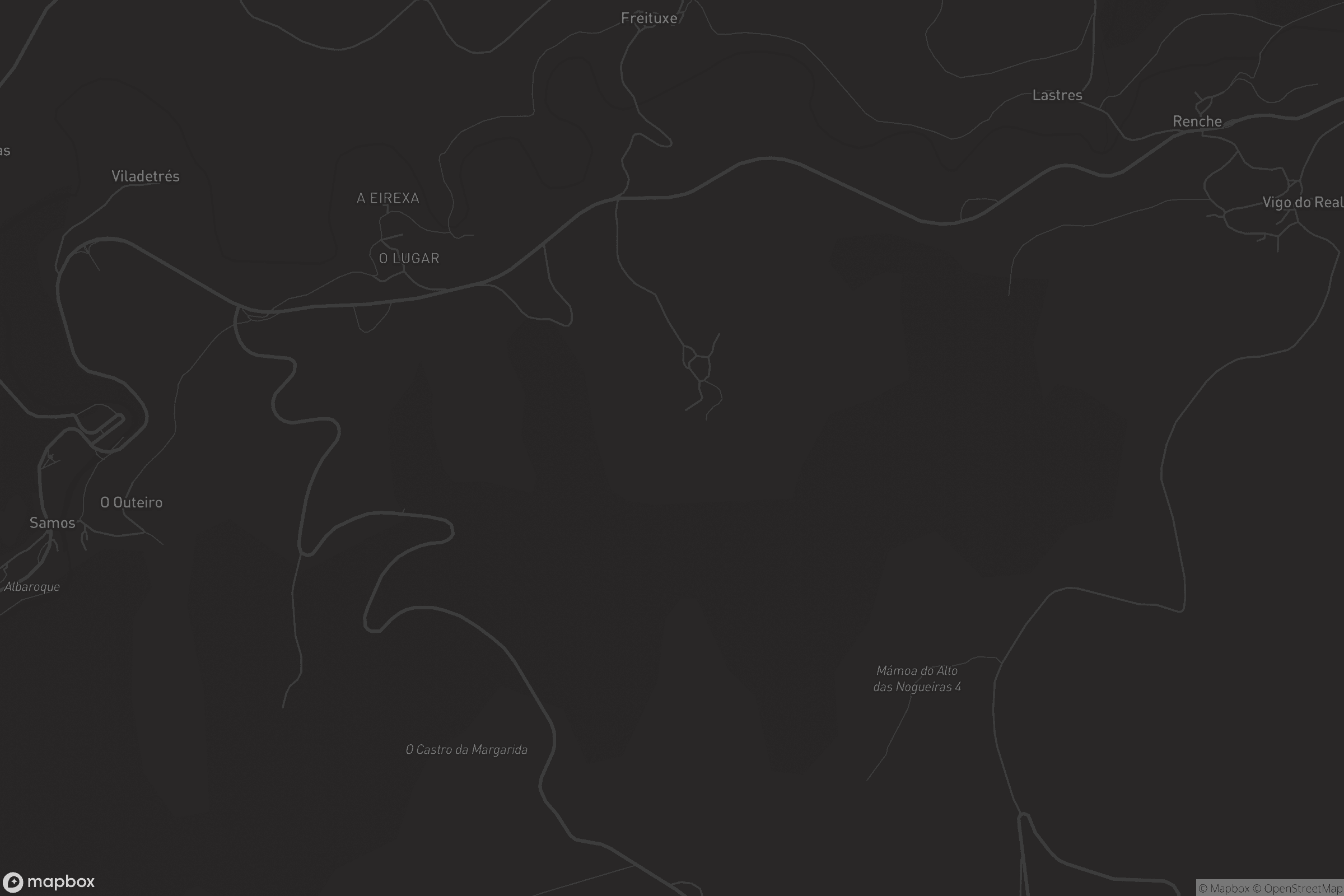 Mapa de San Martiño do Real