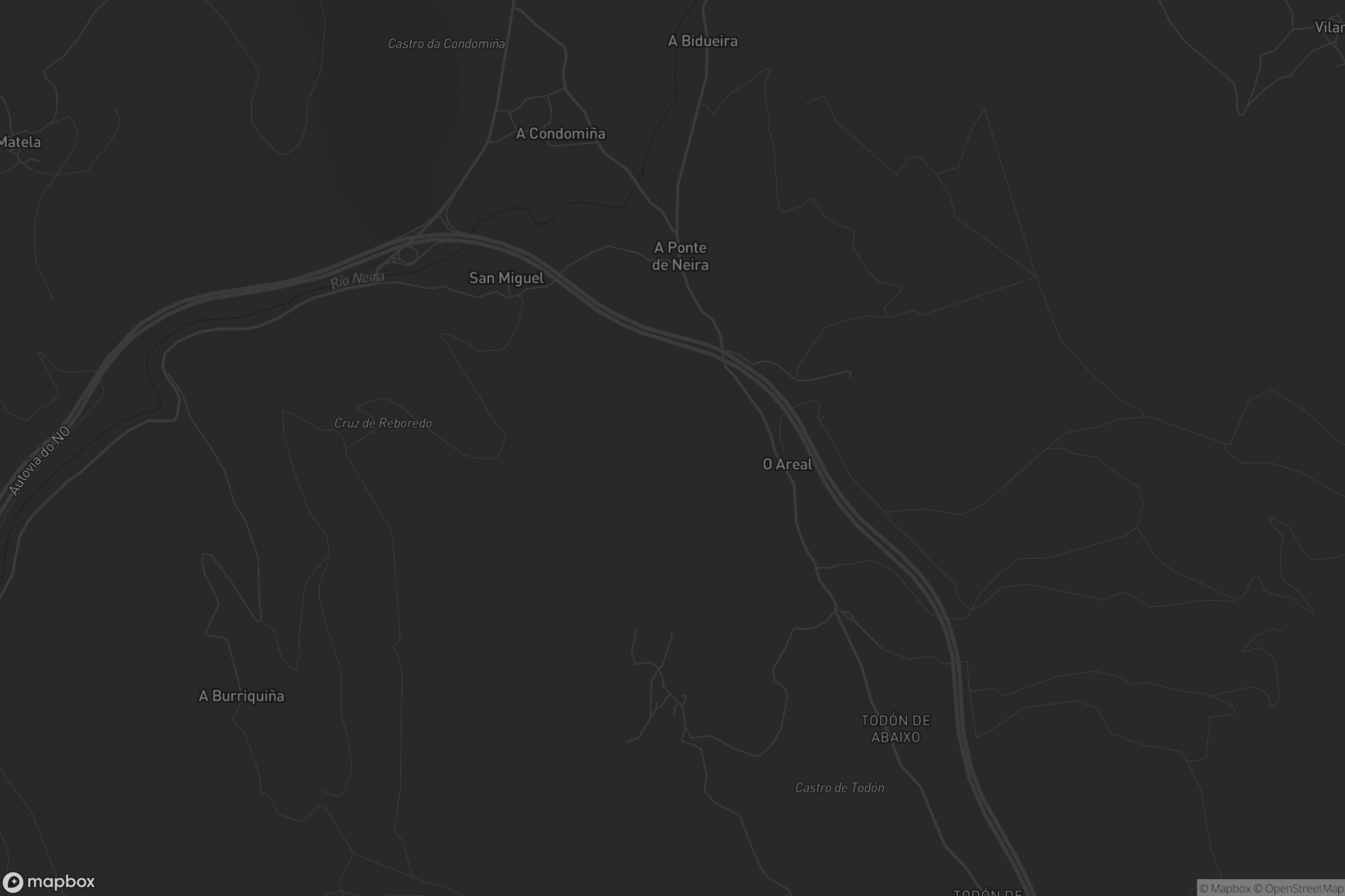 Mapa de San Miguel de Neira de Rei