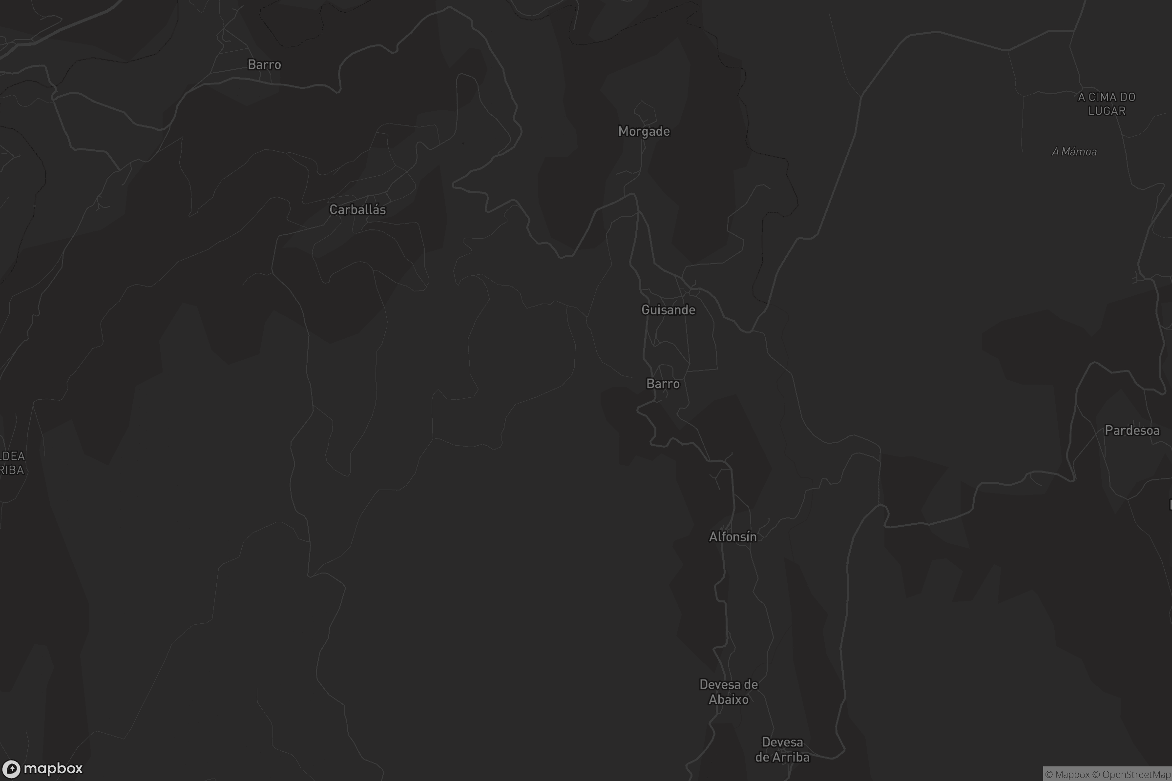 Mapa de San Miguel de Presqueiras