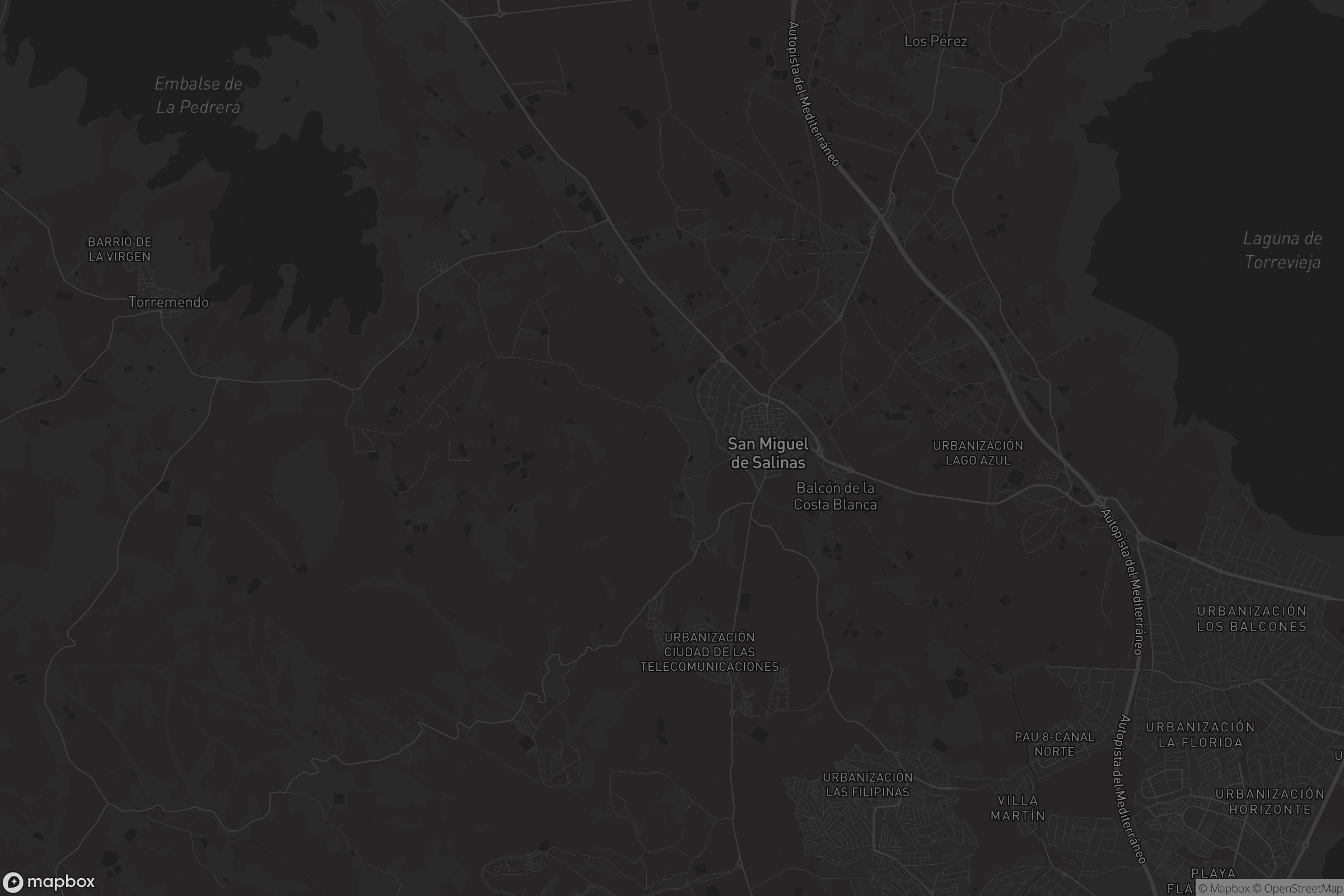 Mapa de San Miguel de Salinas