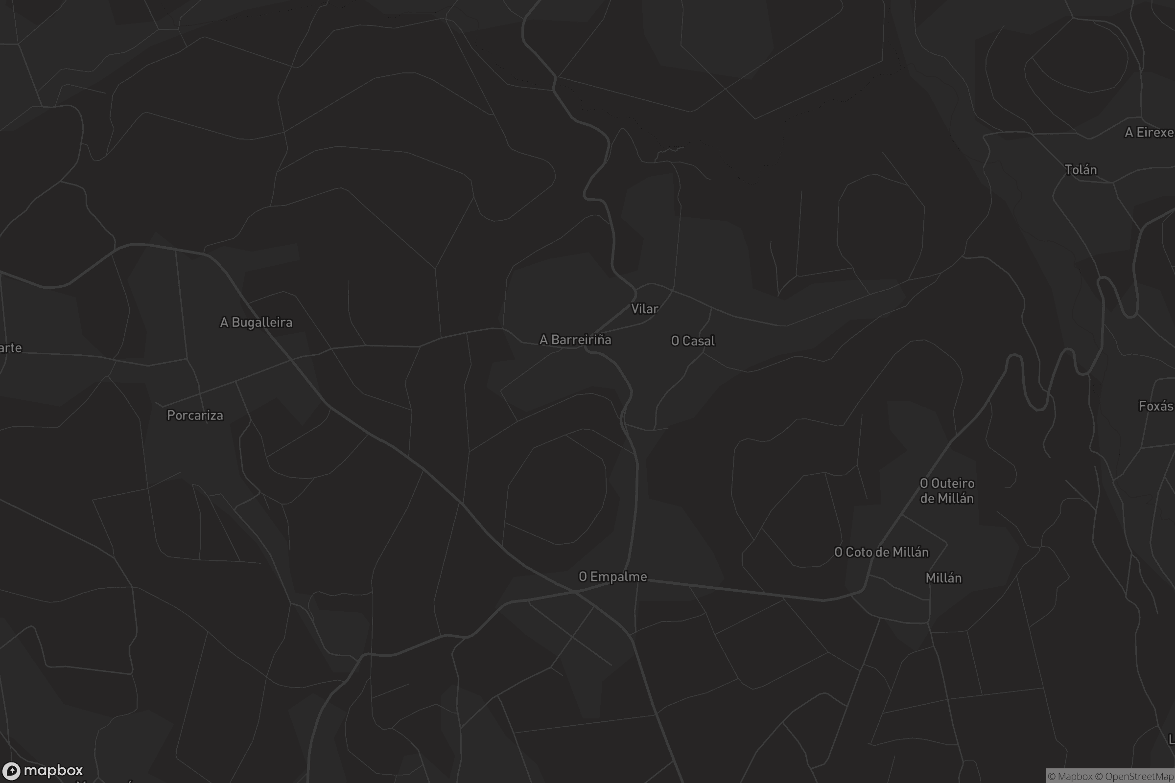 Mapa de San Miguel de Vilar