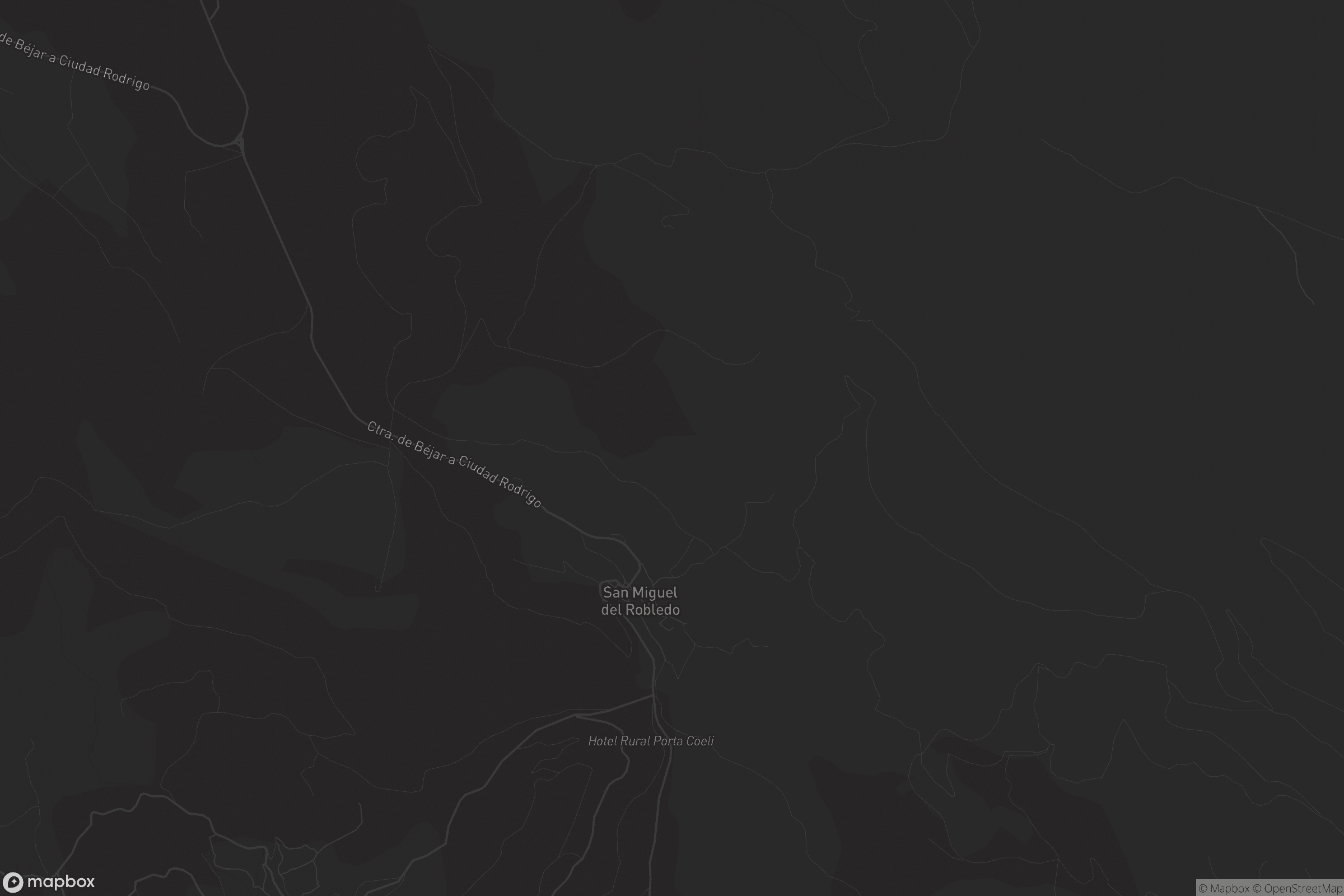 Mapa de San Miguel del Robledo