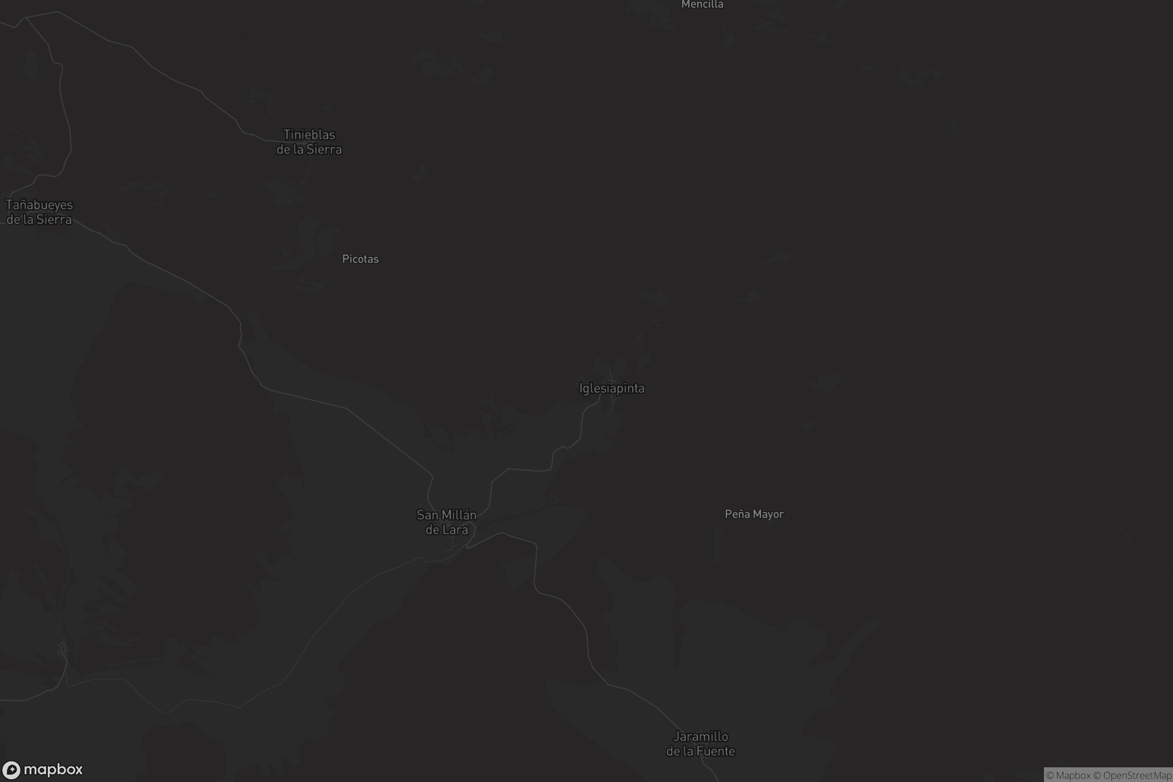 Mapa de San Millán de Lara