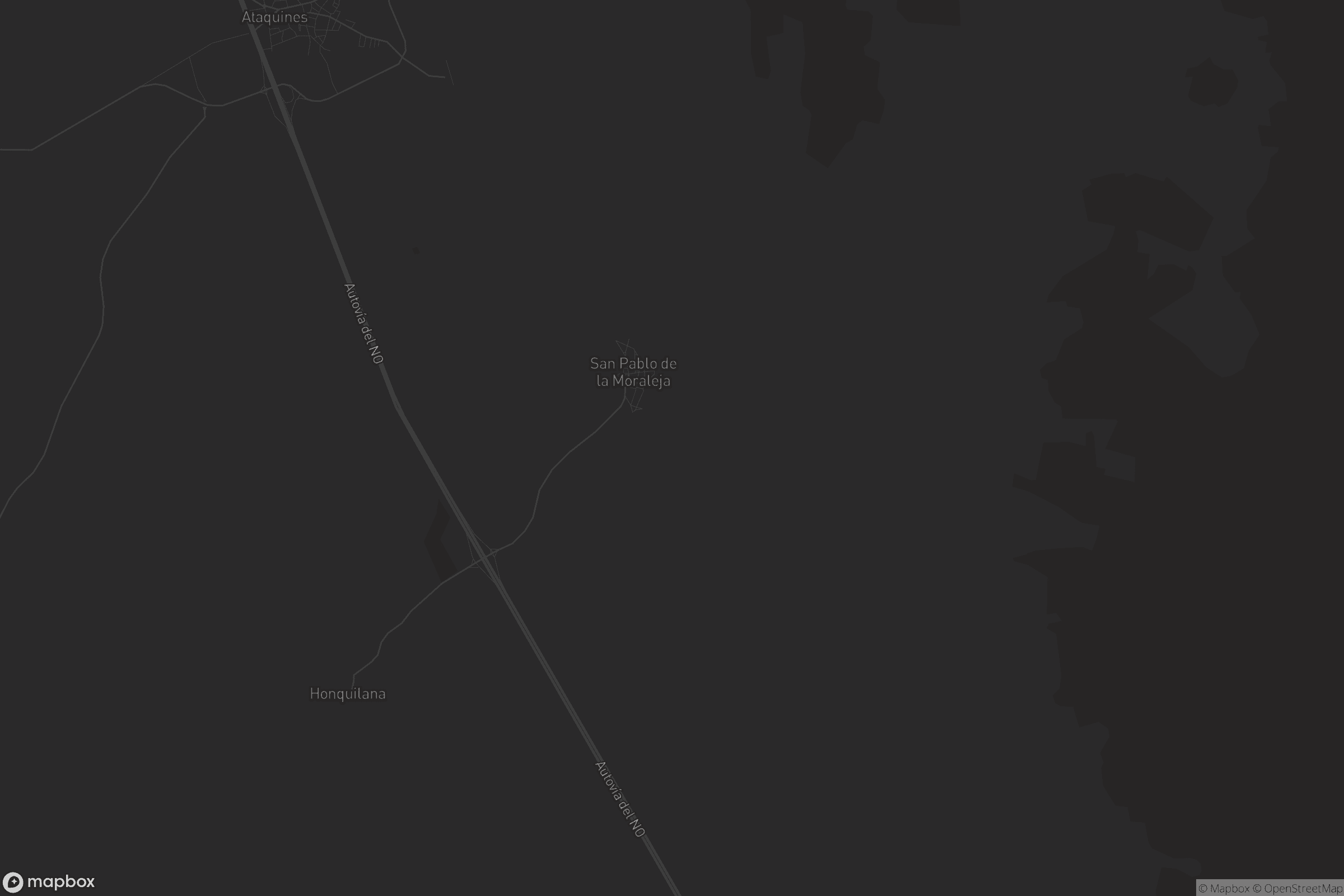 Mapa de San Pablo de la Moraleja