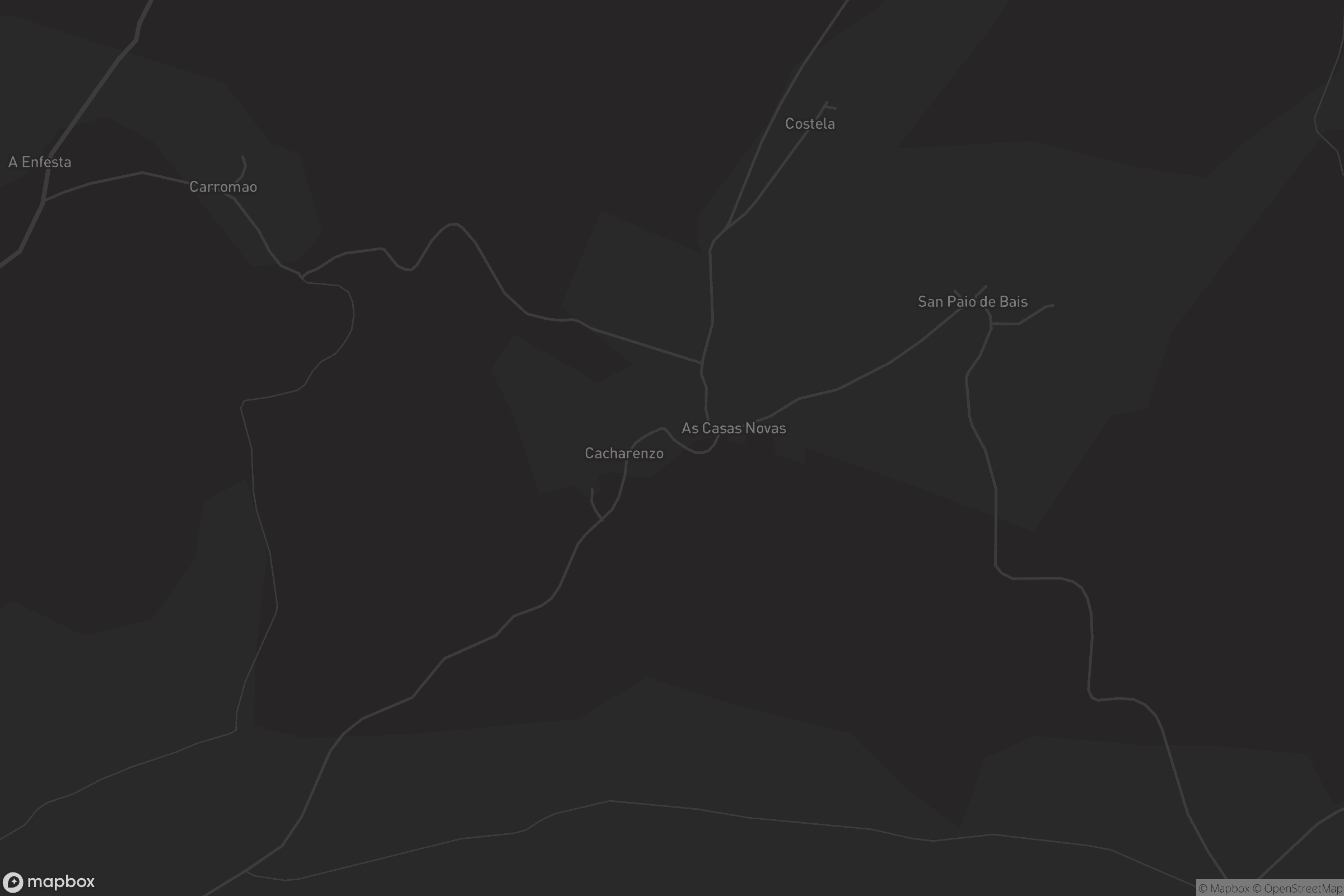 Mapa de San Paio de Bais