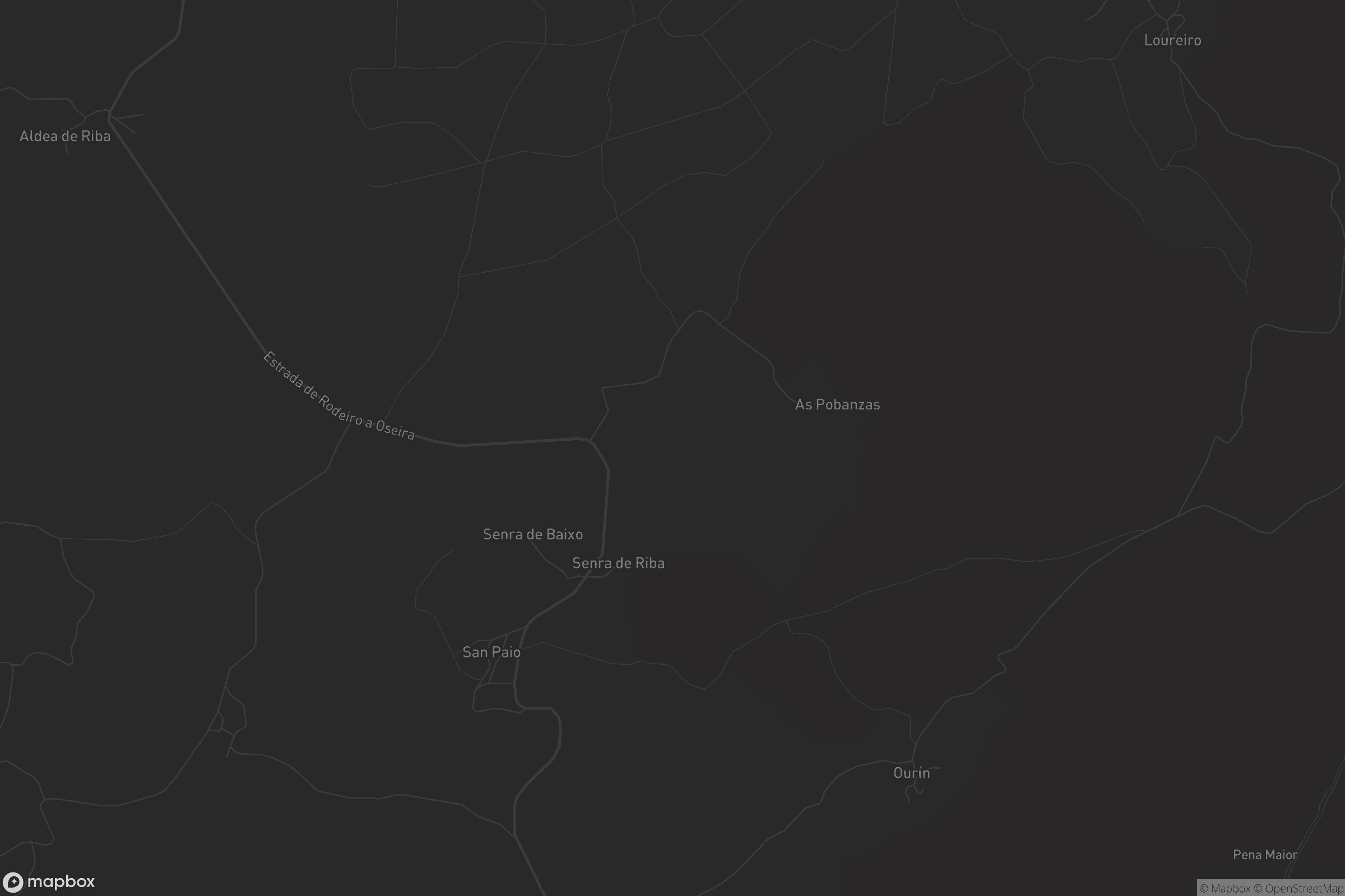 Mapa de San Paio de Senra