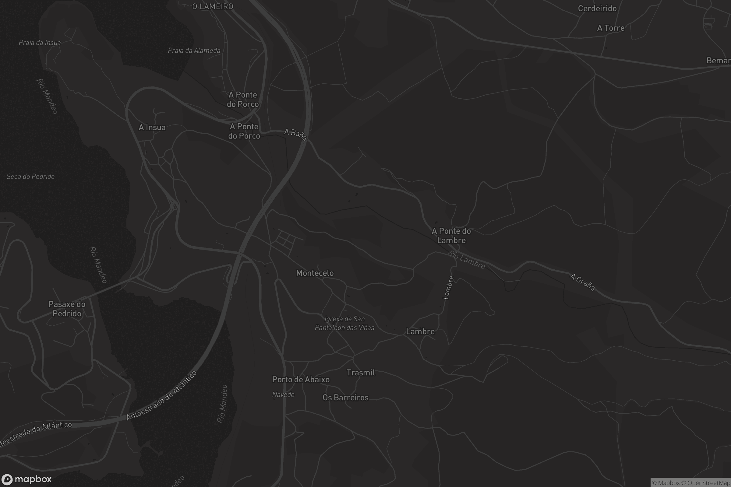 Mapa de San Pantaleón das Viñas