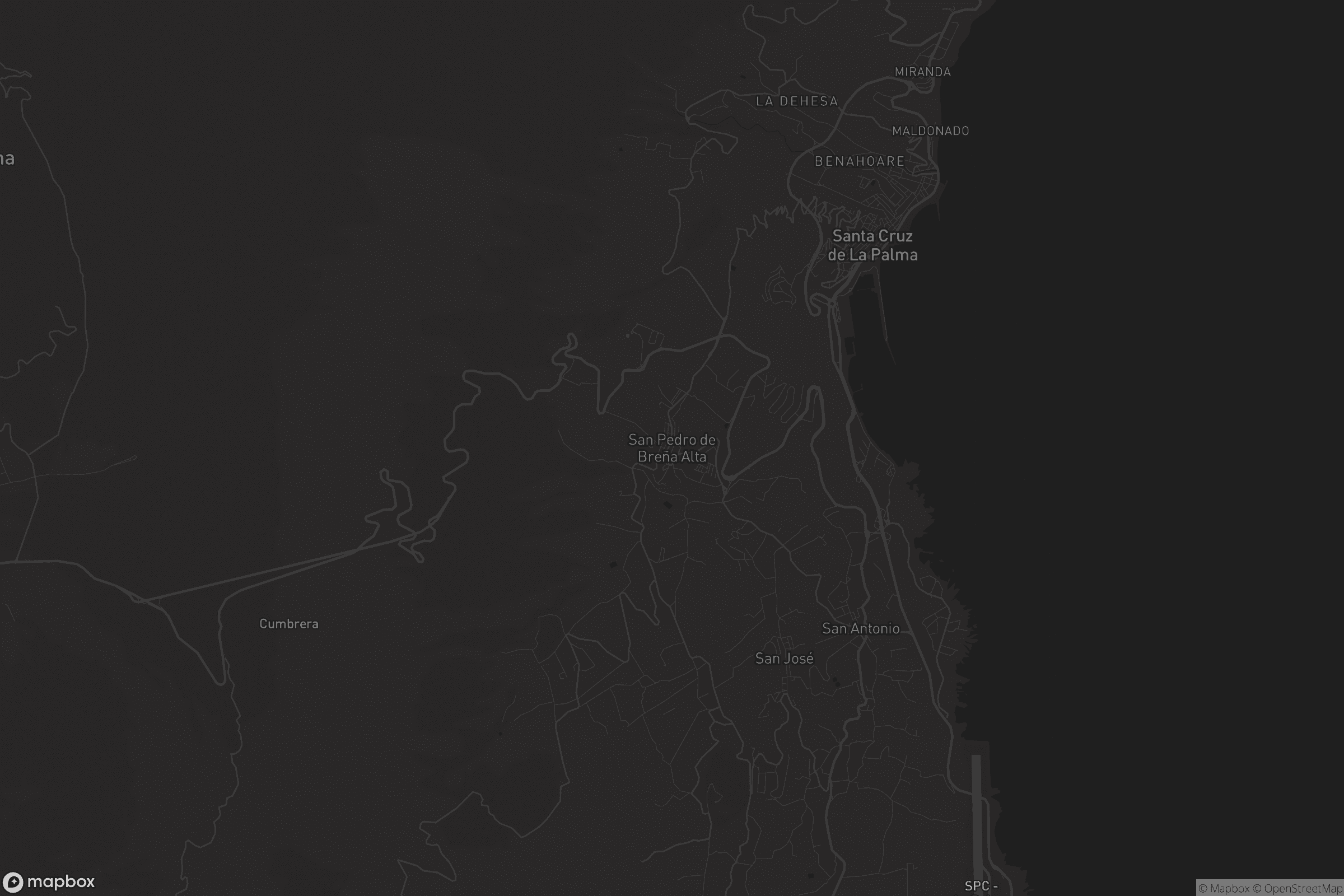 Mapa de San Pedro de Breña Alta
