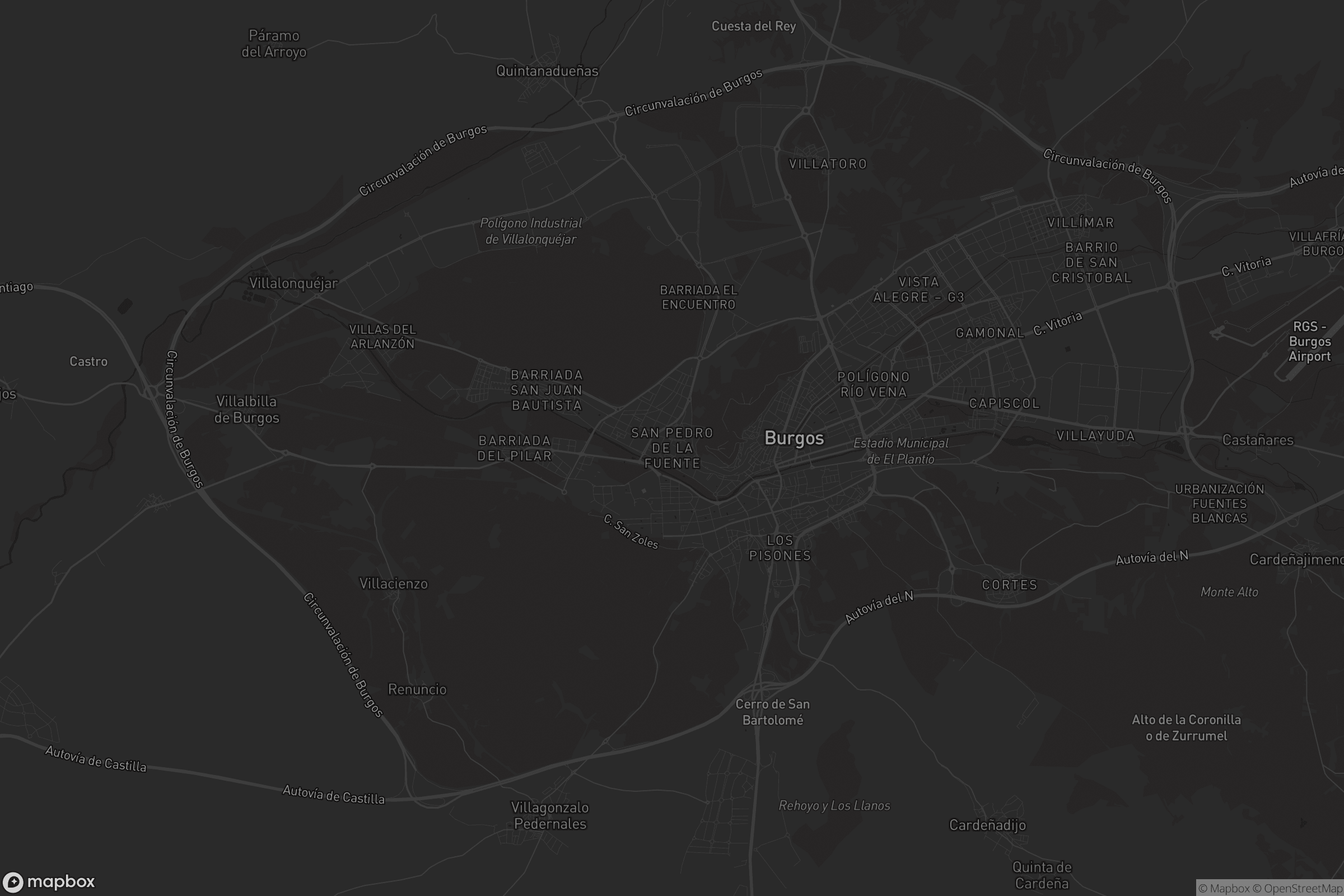 Mapa de San Pedro de la Fuente