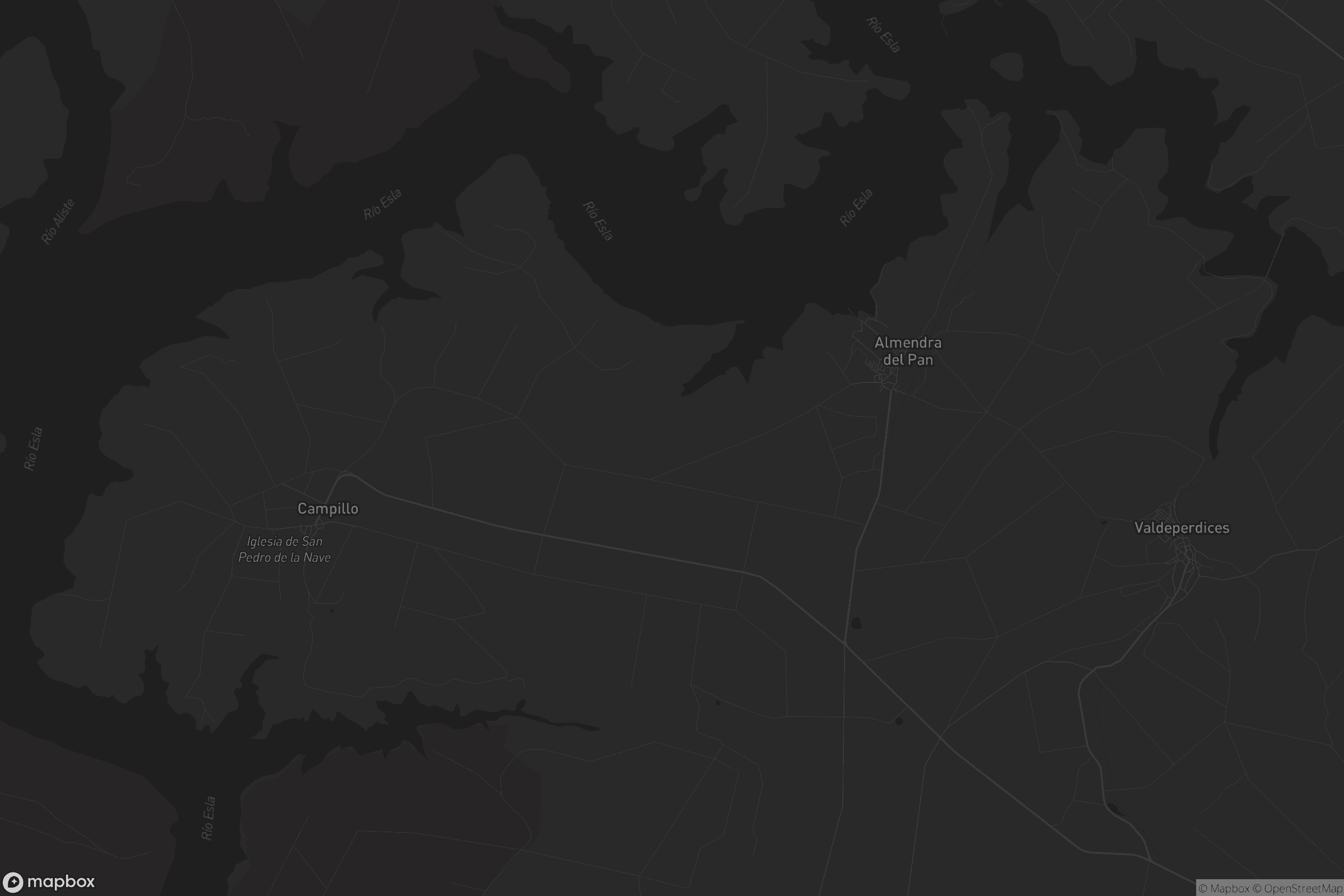 Mapa de San Pedro de la Nave-Almendra