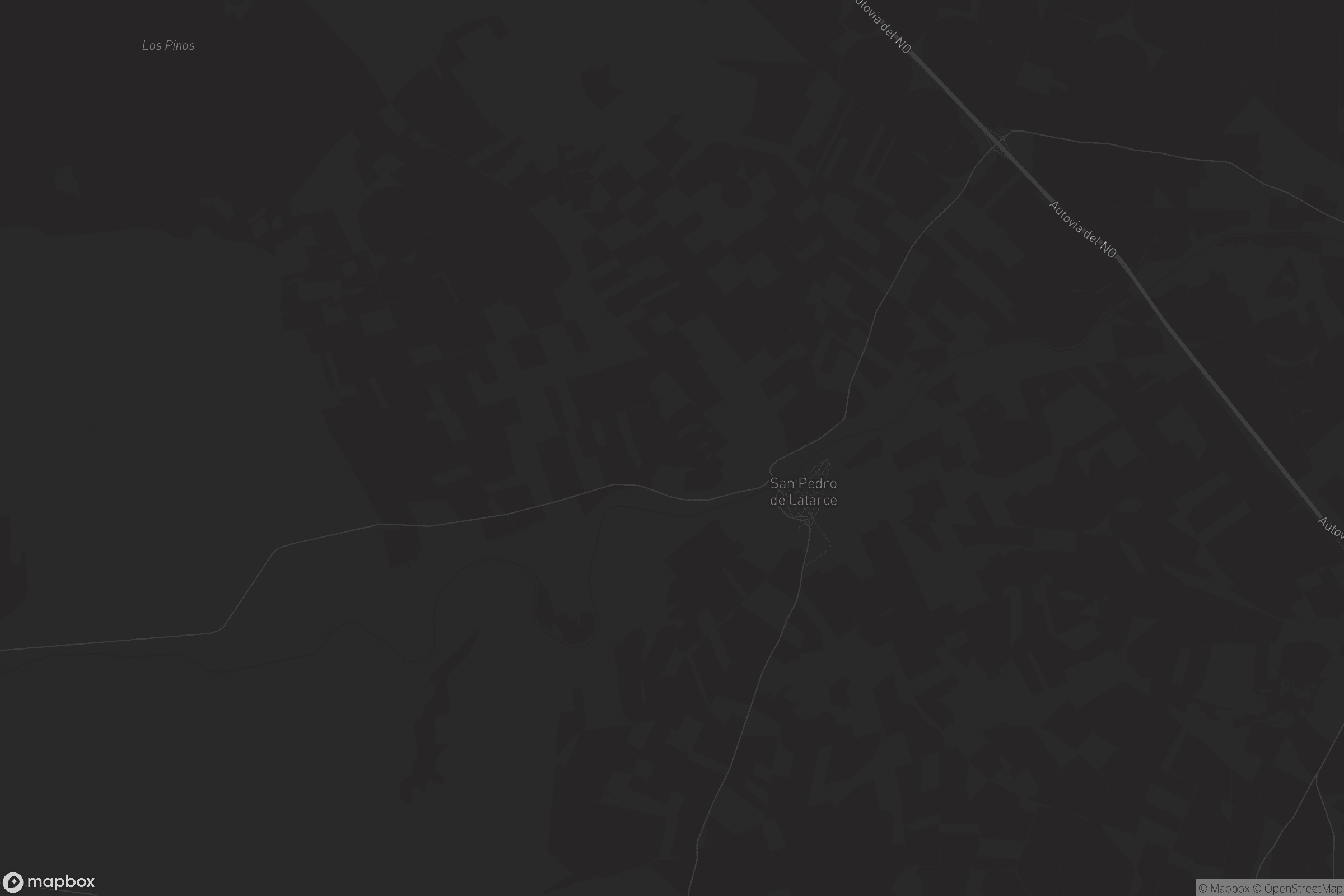 Mapa de San Pedro de Latarce