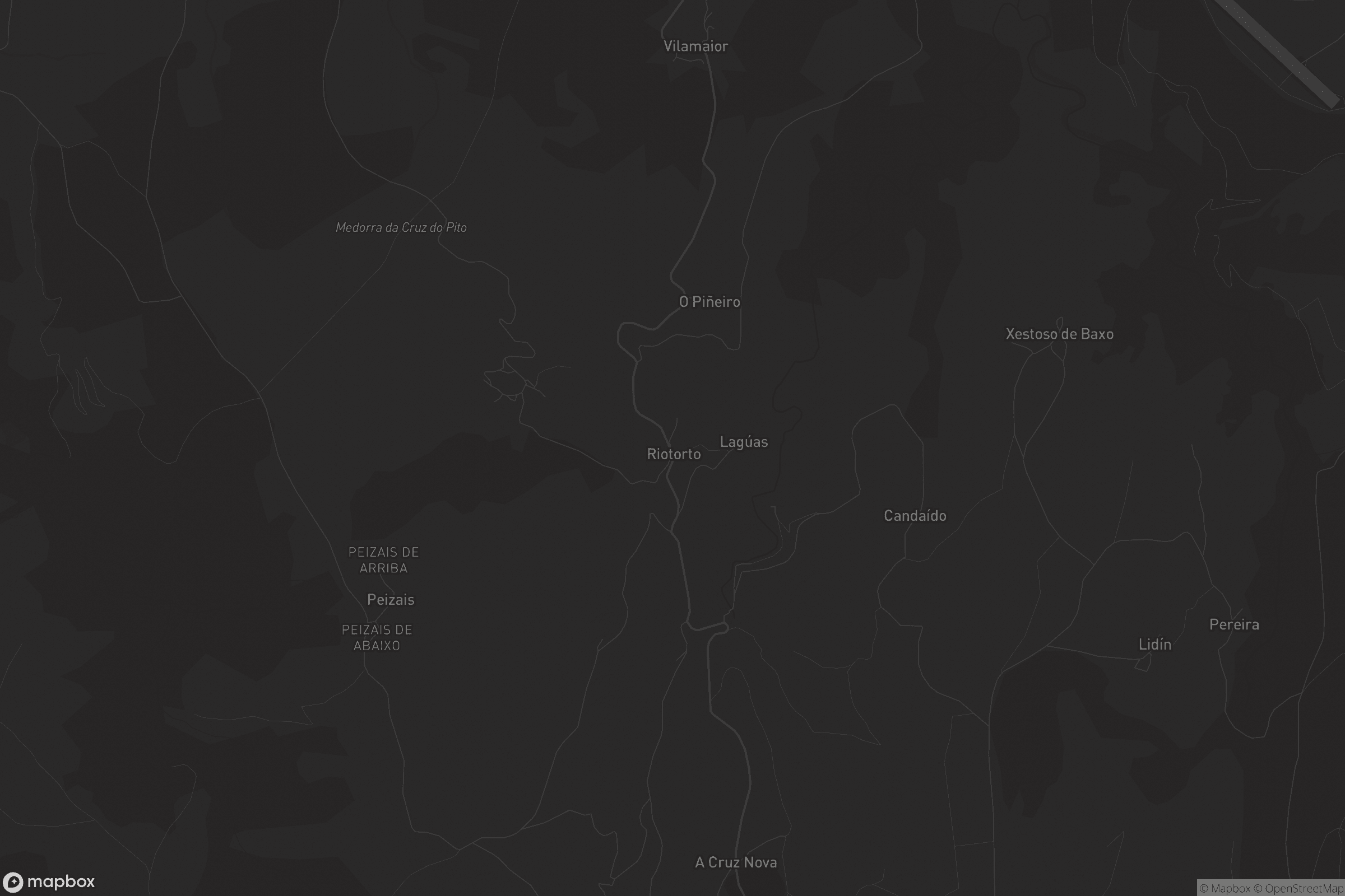 Mapa de San Pedro de Neiro