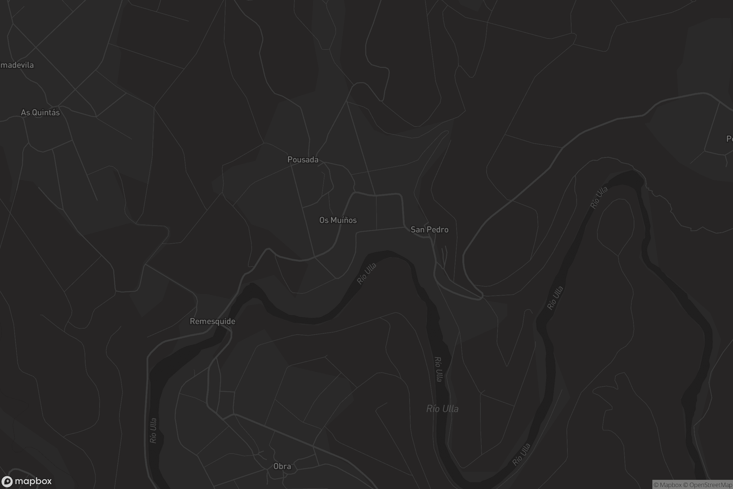 Mapa de San Pedro de Ribeira