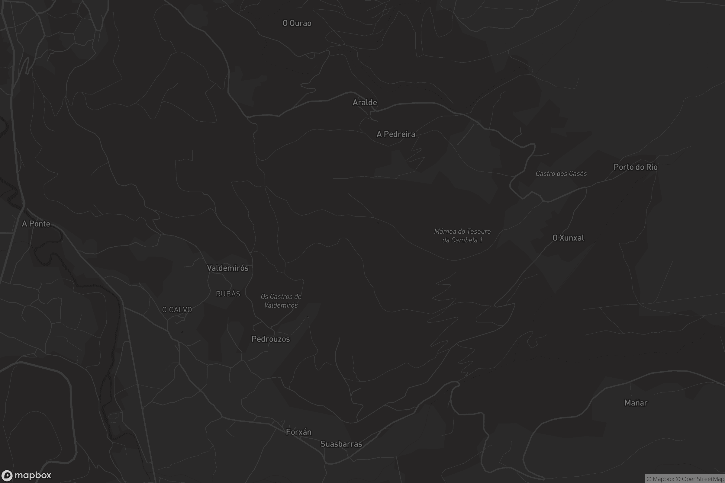 Mapa de San Pedro de Viveiro