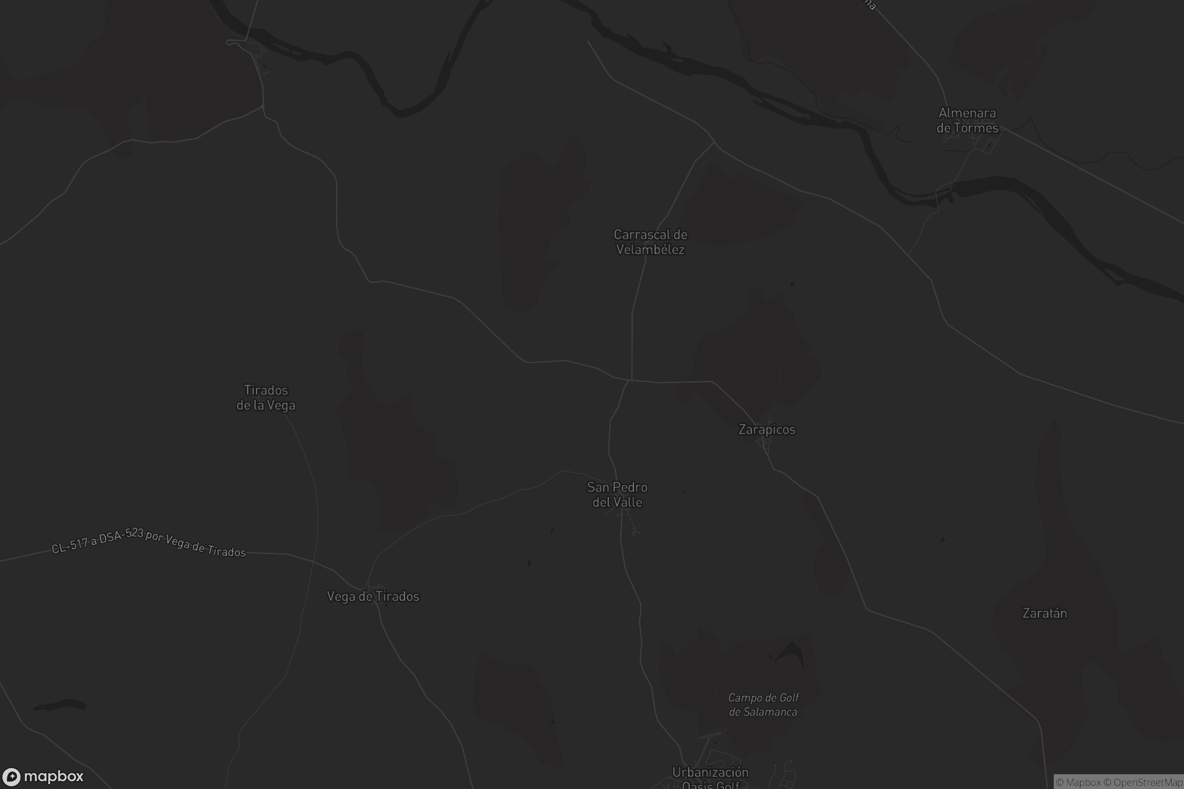 Mapa de San Pedro del Valle