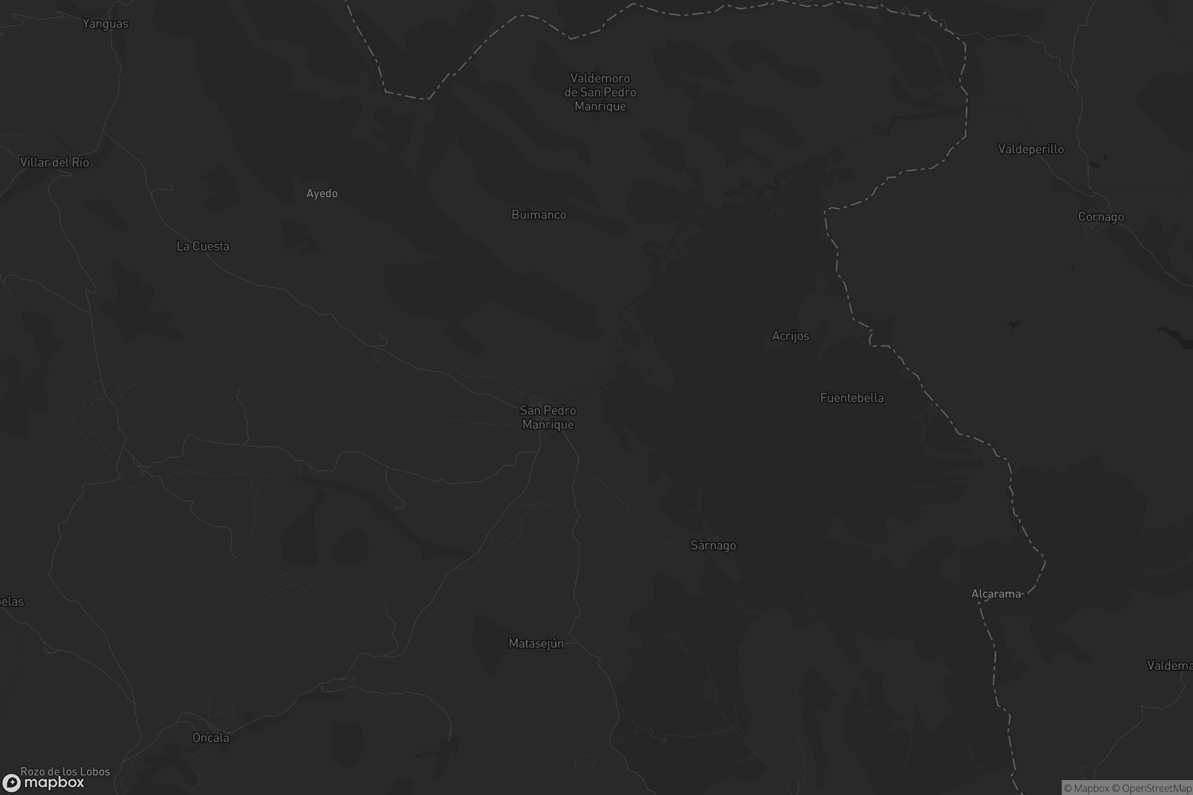 Mapa de San Pedro Manrique