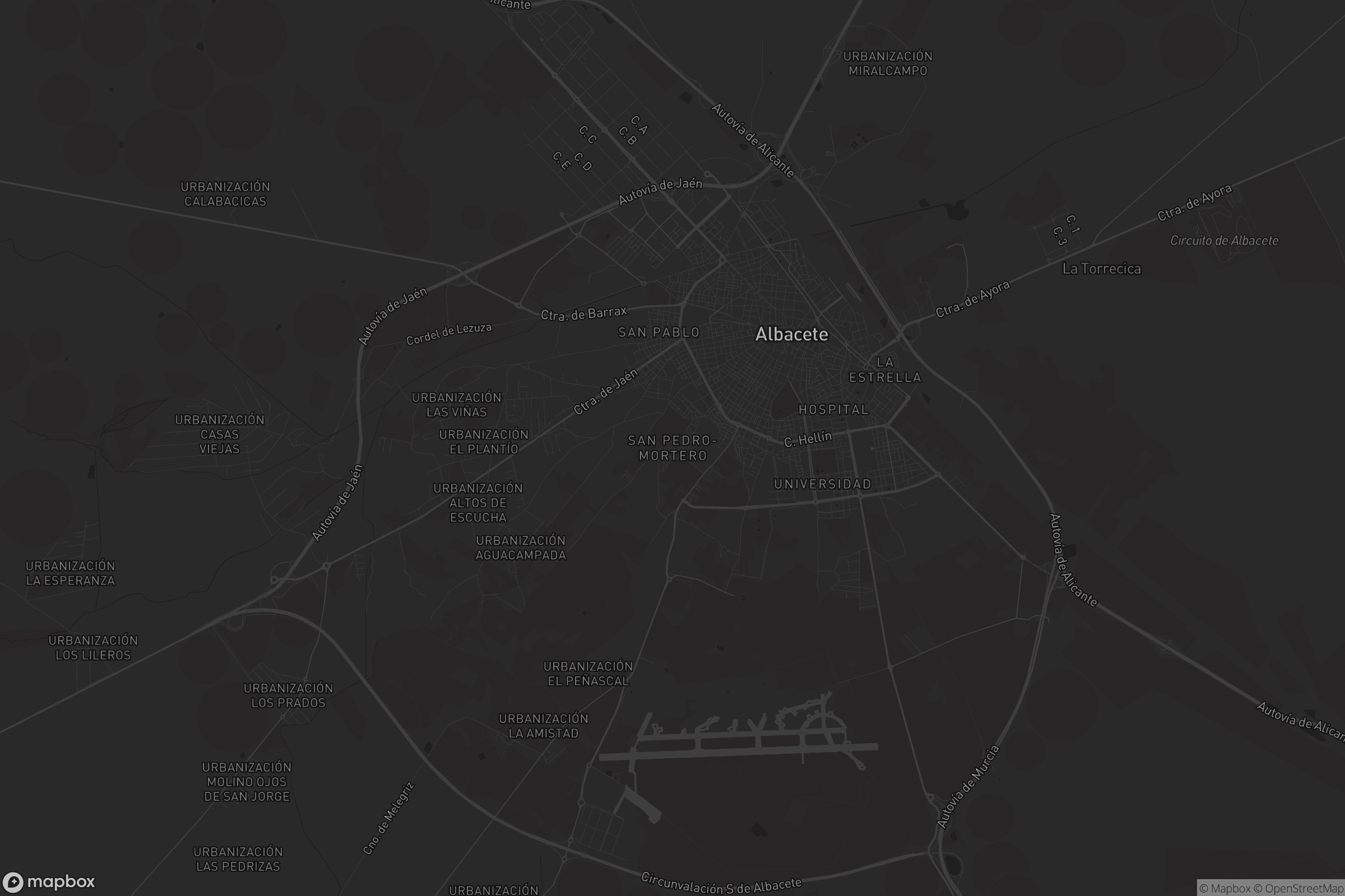 Mapa de San Pedro-Mortero