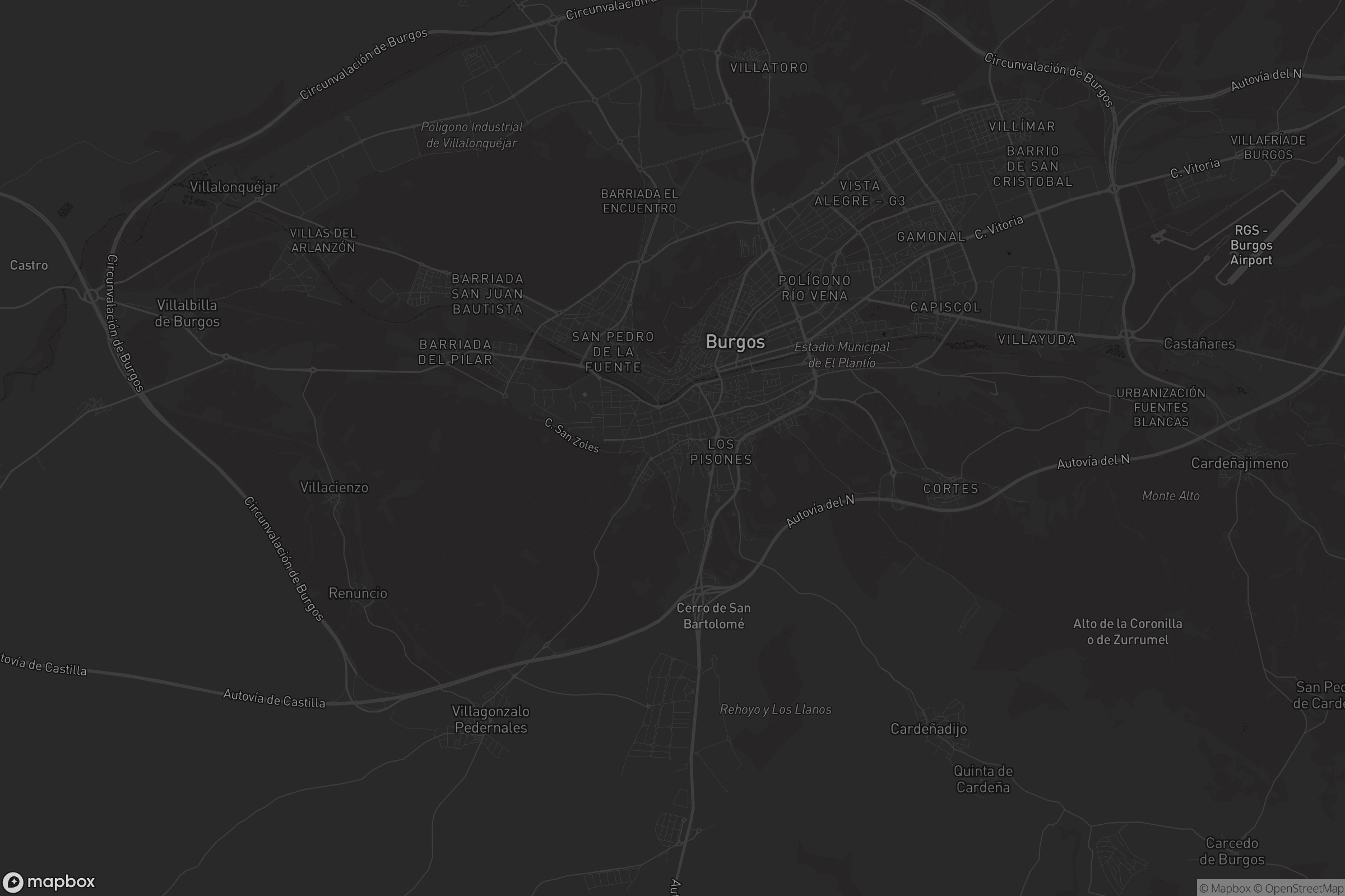 Mapa de San Pedro y San Felices