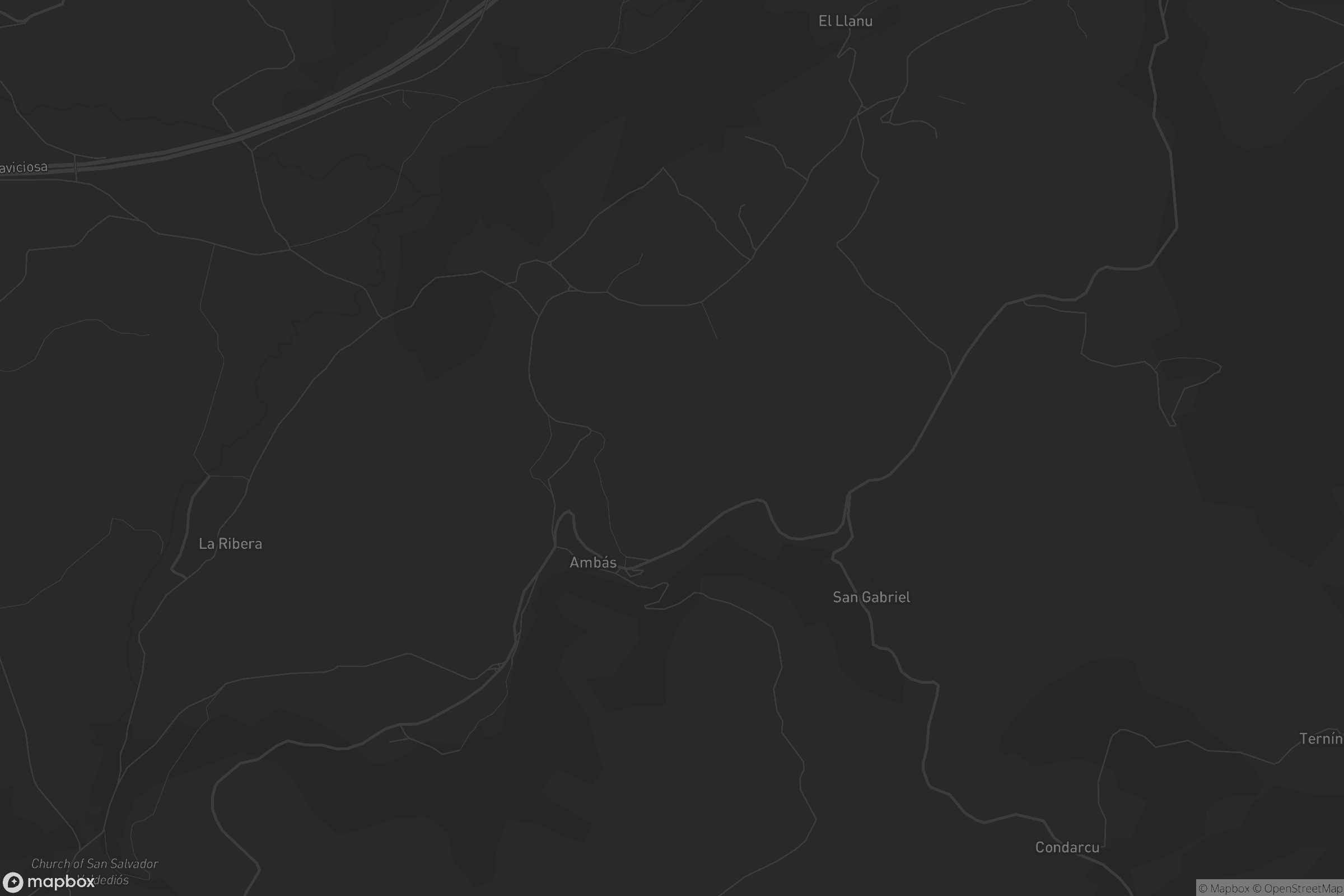 Mapa de San Pedru Ambás