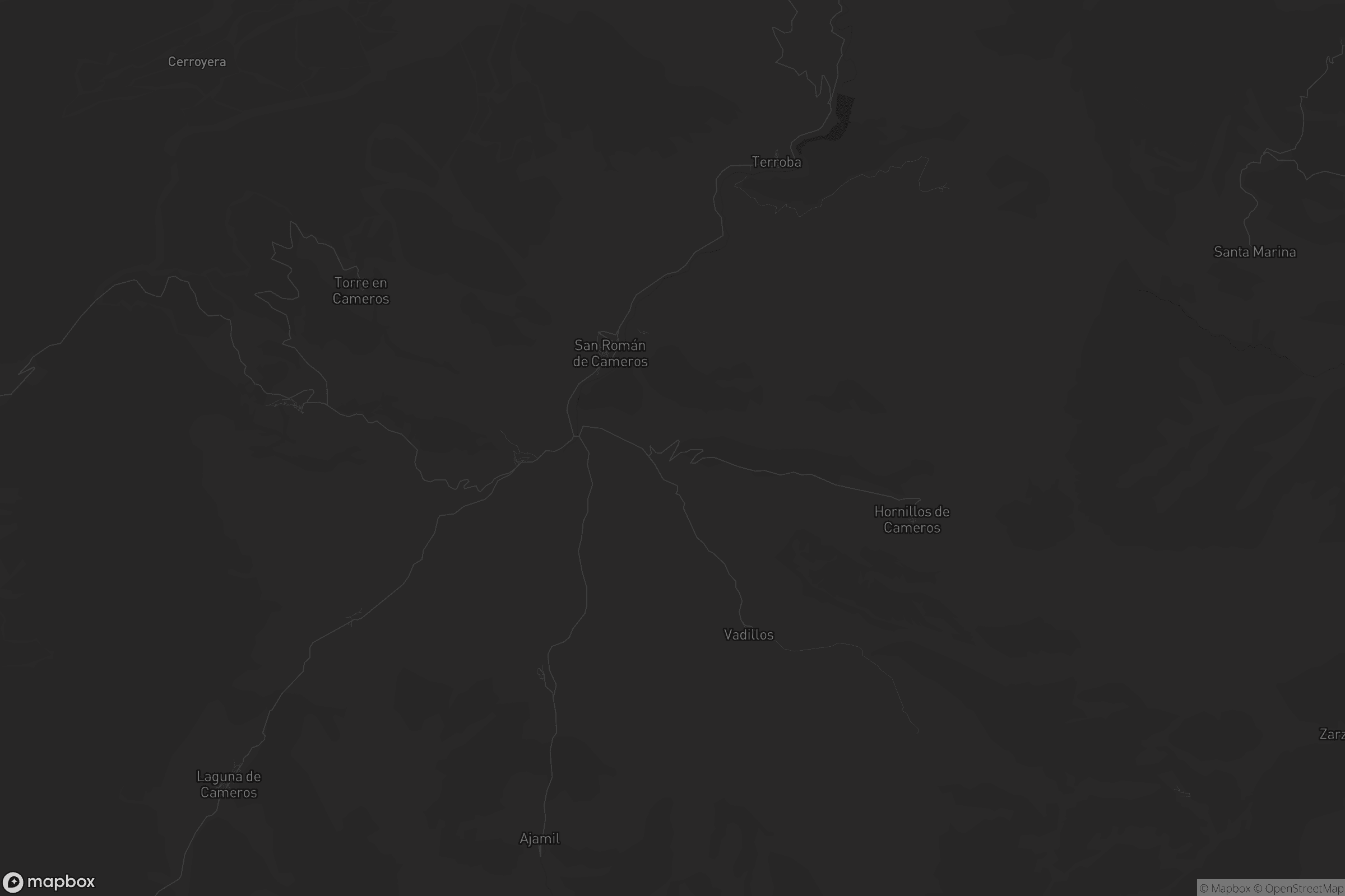 Mapa de San Román de Cameros