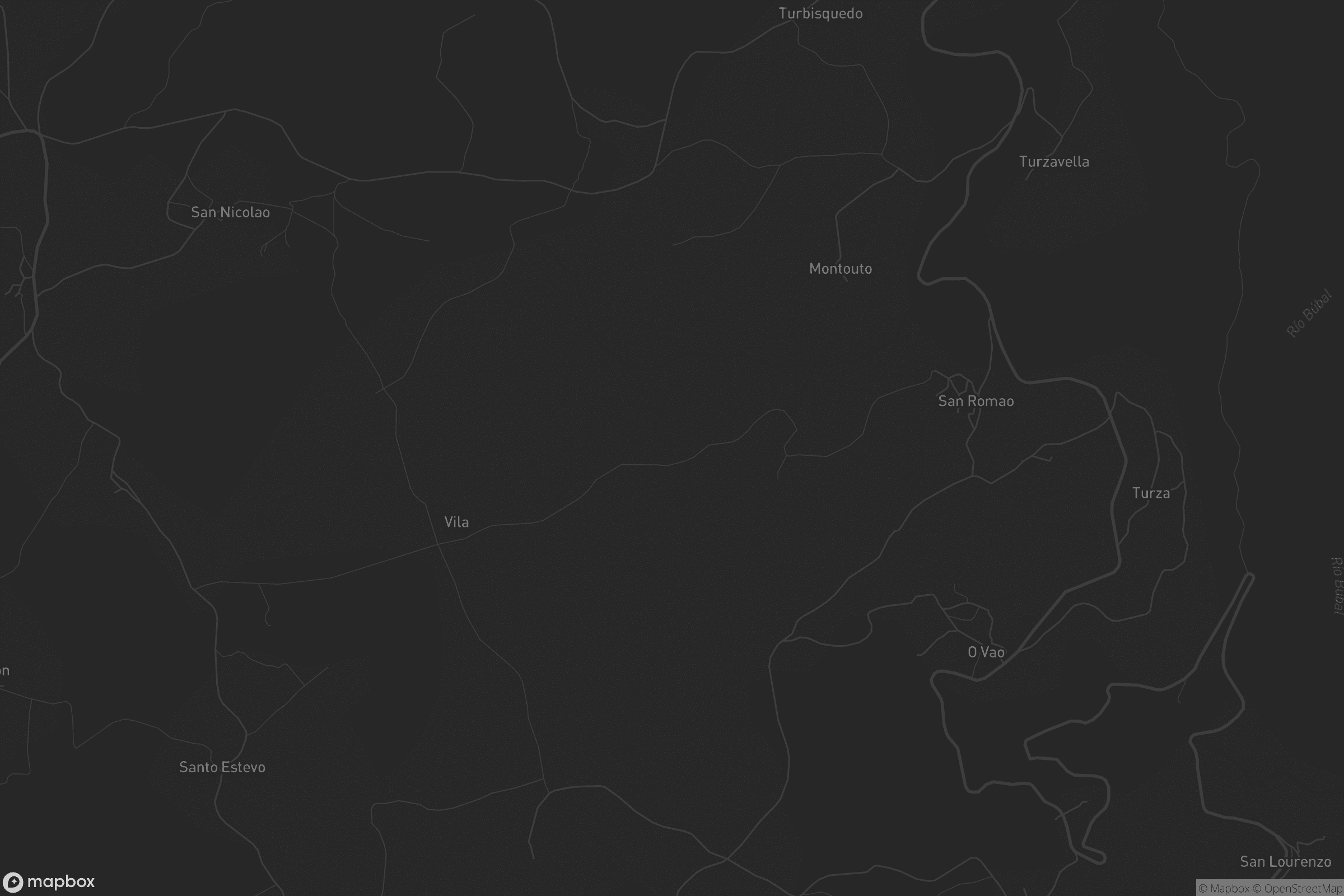 Mapa de San Romao de Campos