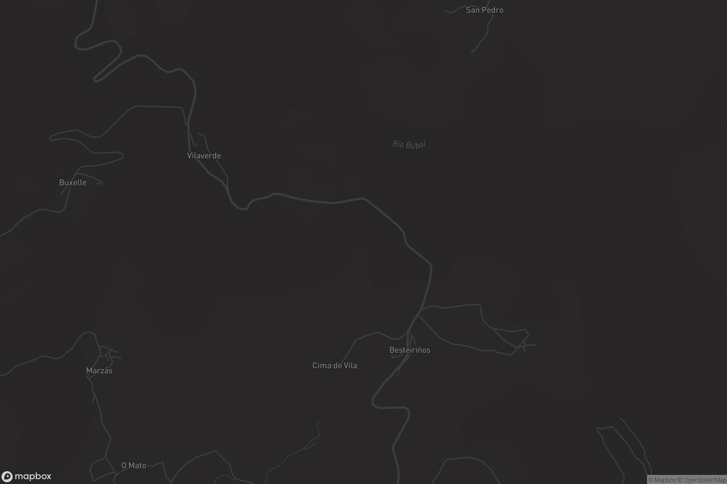 Mapa de San Salvador de Búbal