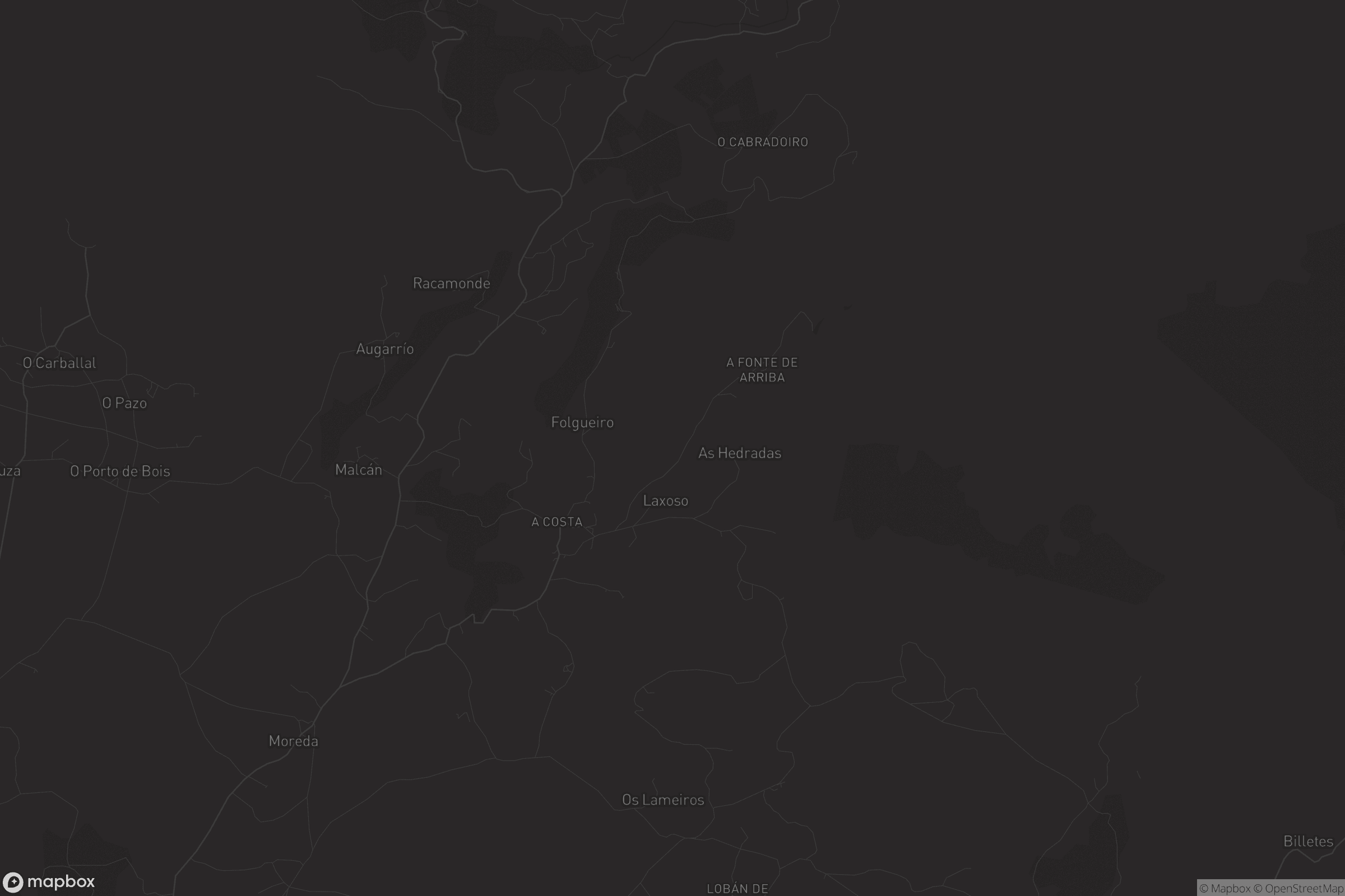 Mapa de San Simón da Costa