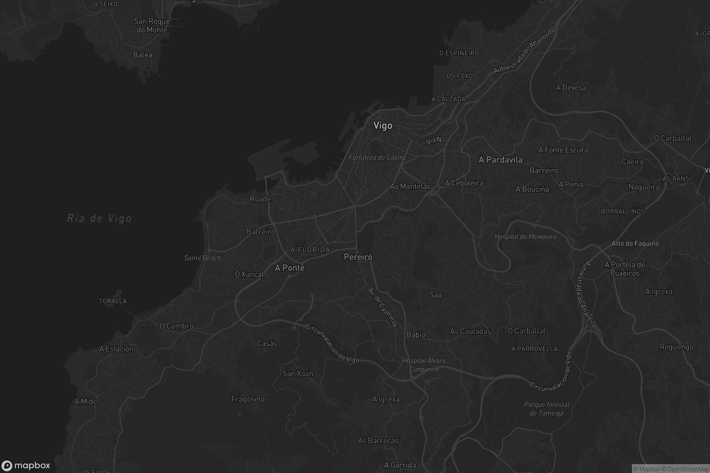 Mapa de San Tomé de Freixeiro