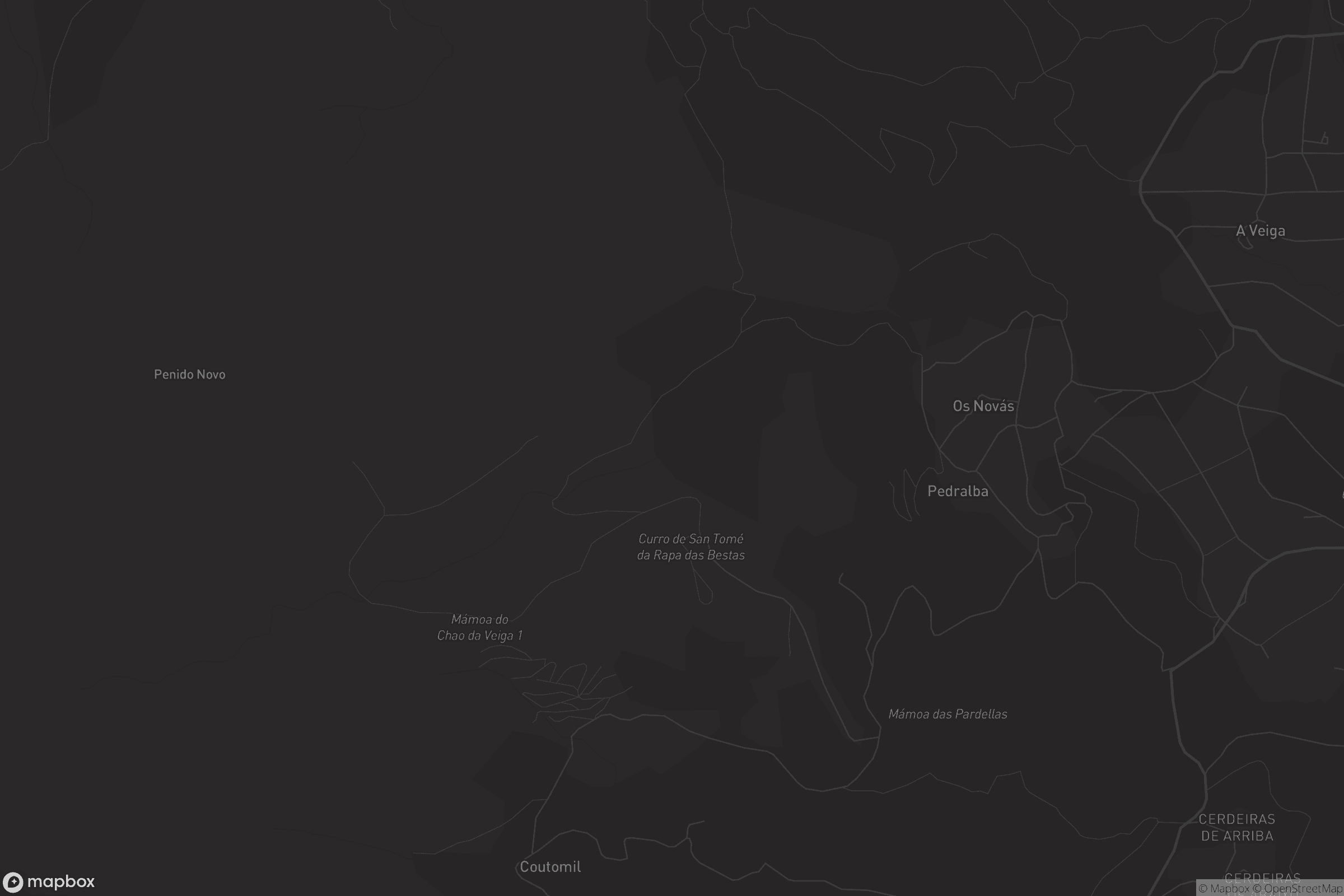 Mapa de San Tomé de Recaré