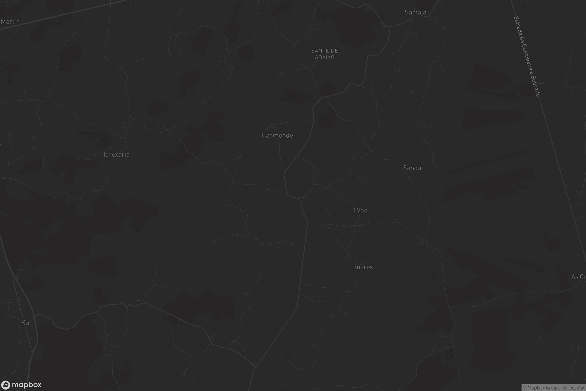 Mapa de San Vicenzo de Curtis