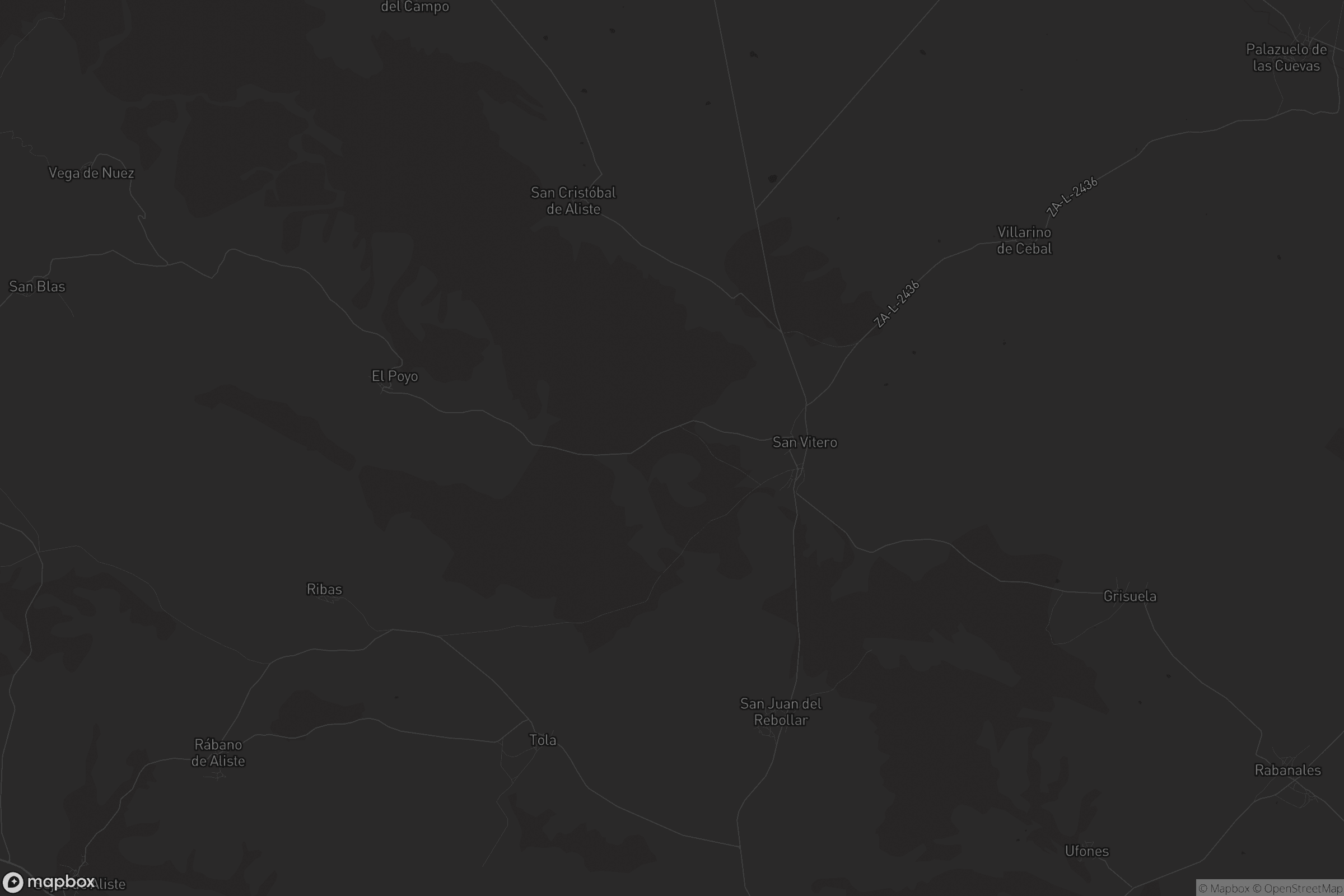 Mapa de San Vitero