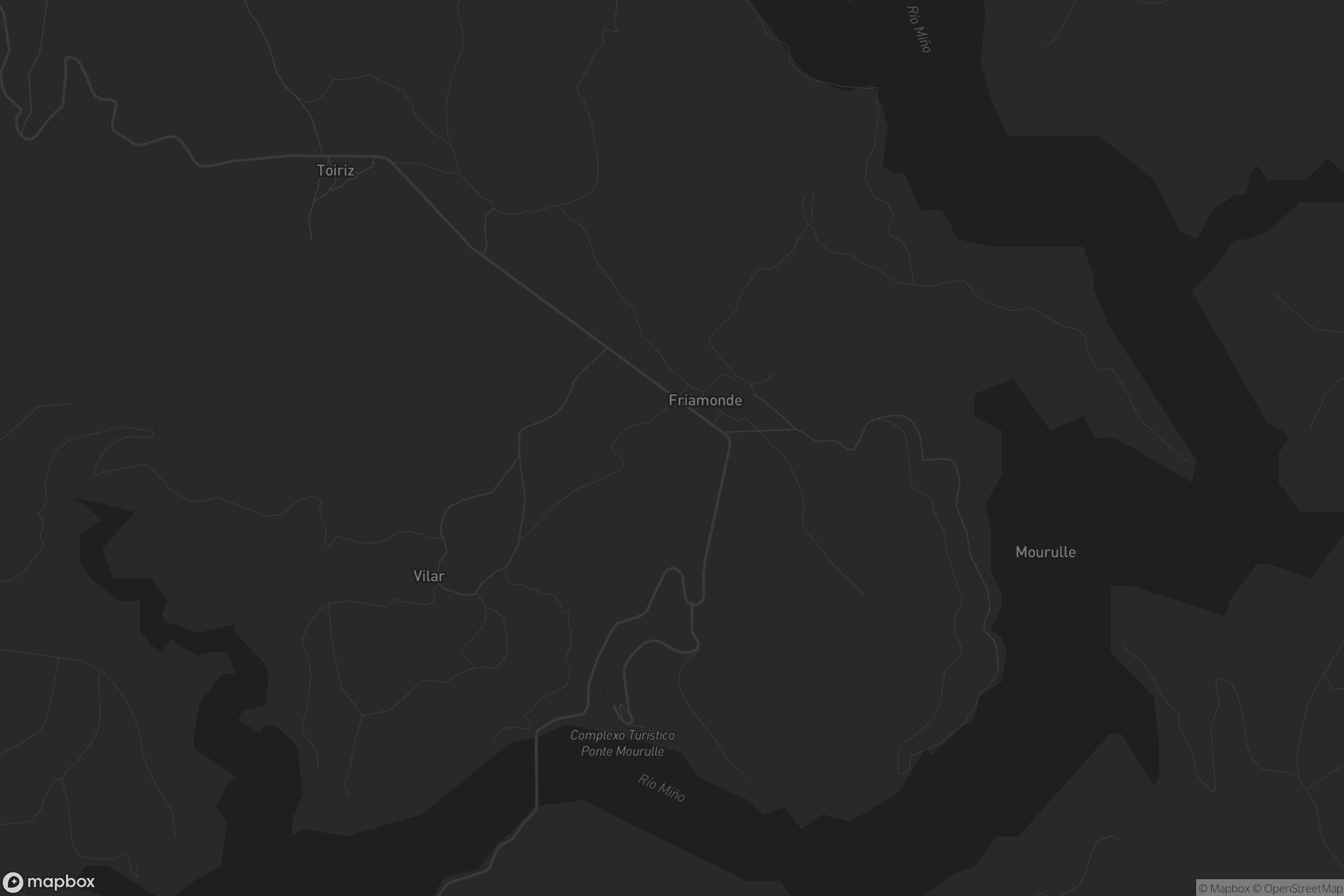 Mapa de San Xián de Insua