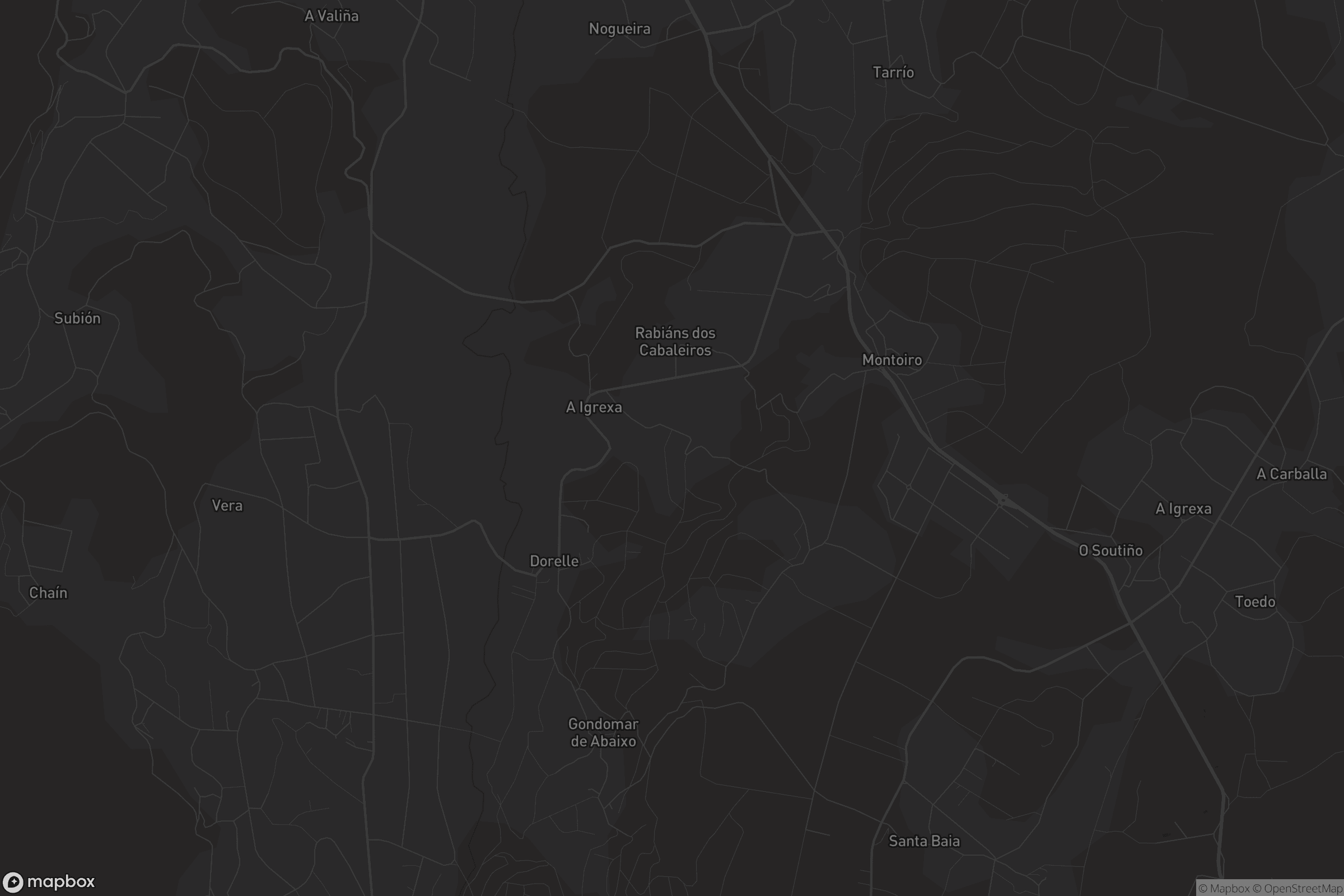 Mapa de San Xiao de Vea