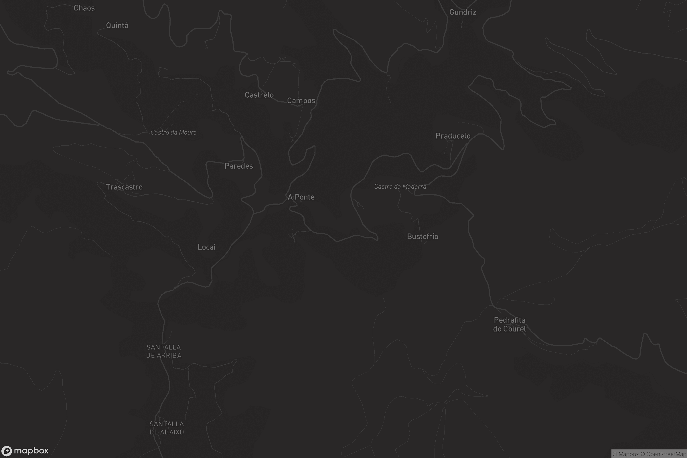 Mapa de San Xoán de Lóuzara