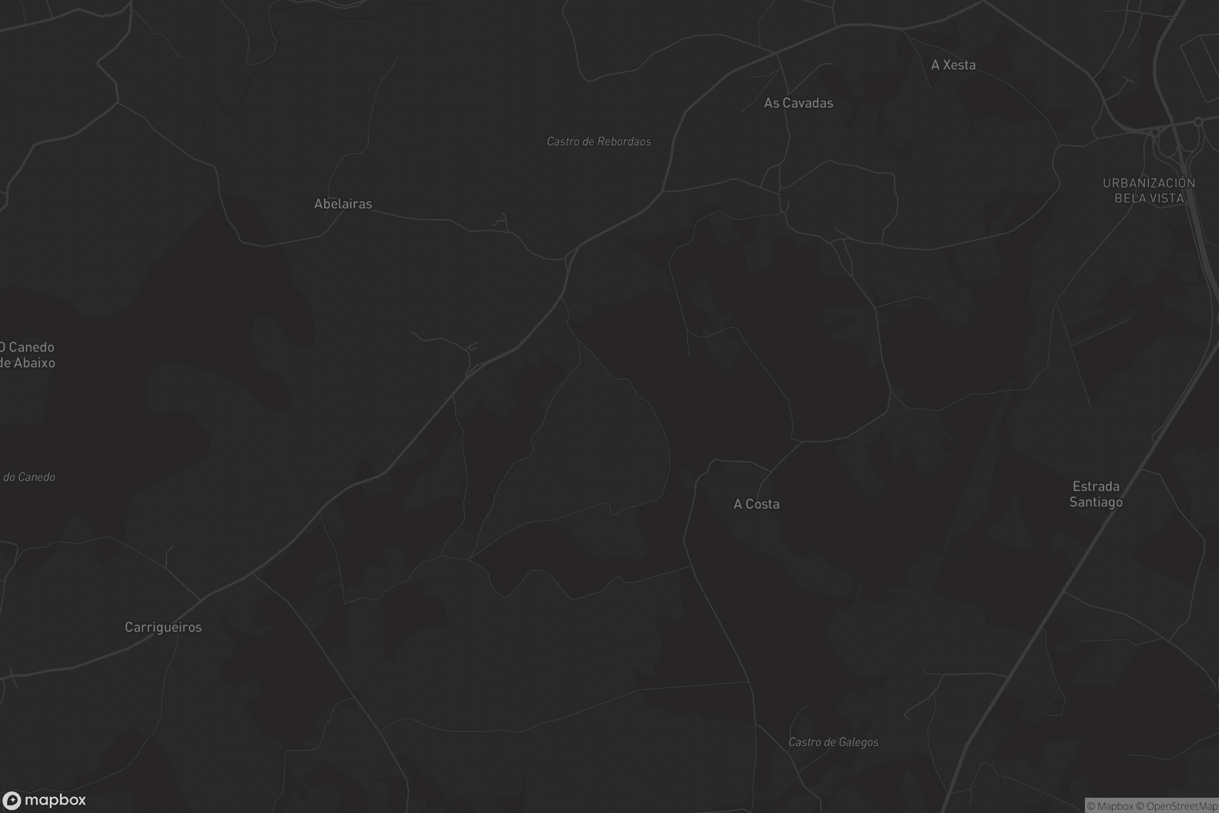 Mapa de San Xoán do Alto