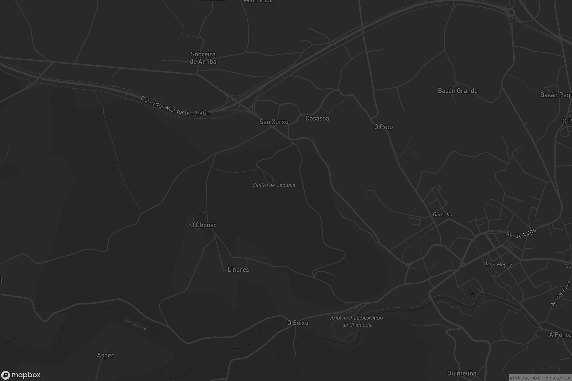 Mapa de San Xurxo de Asma