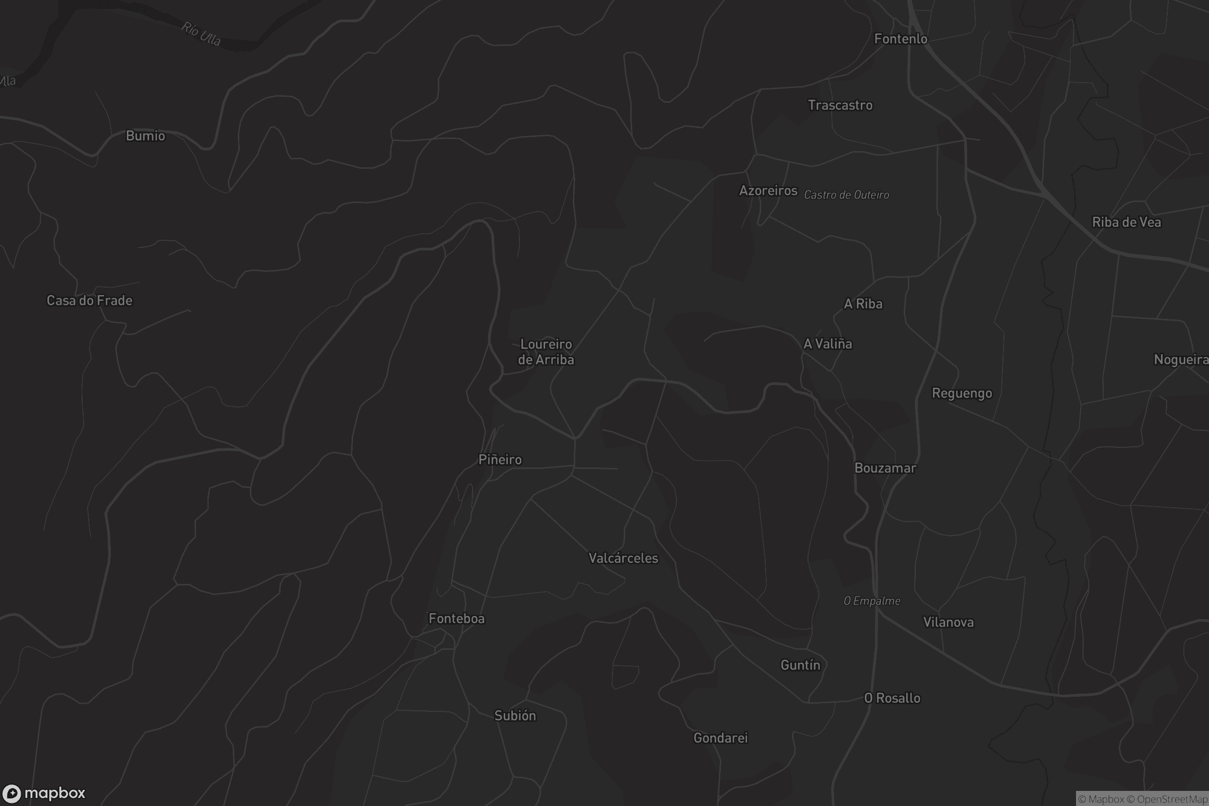 Mapa de San Xurxo de Vea