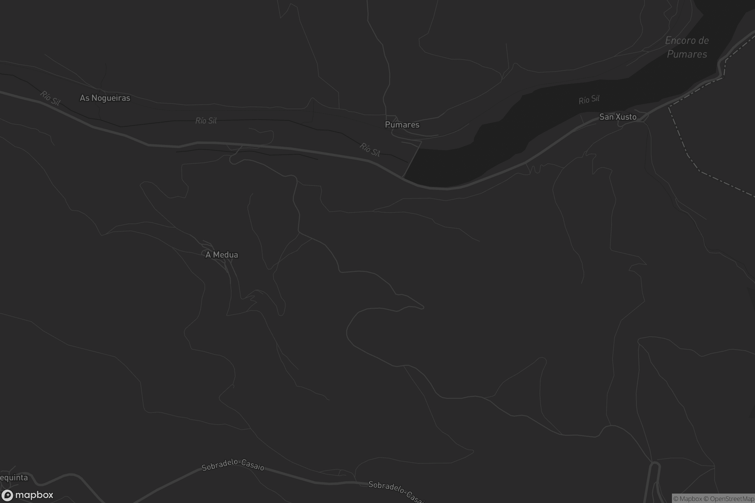 Mapa de San Xusto