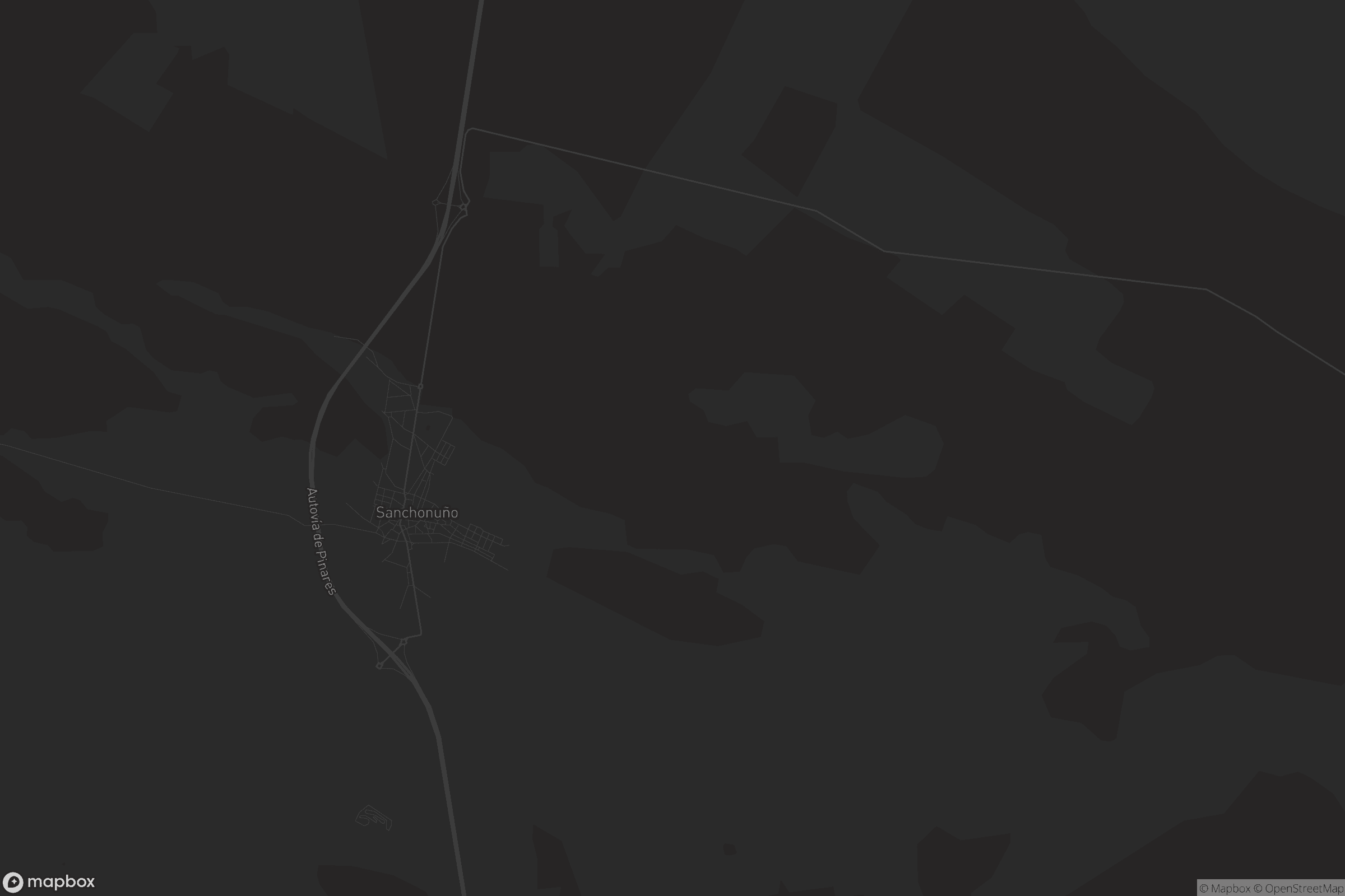 Mapa de Sanchonuño