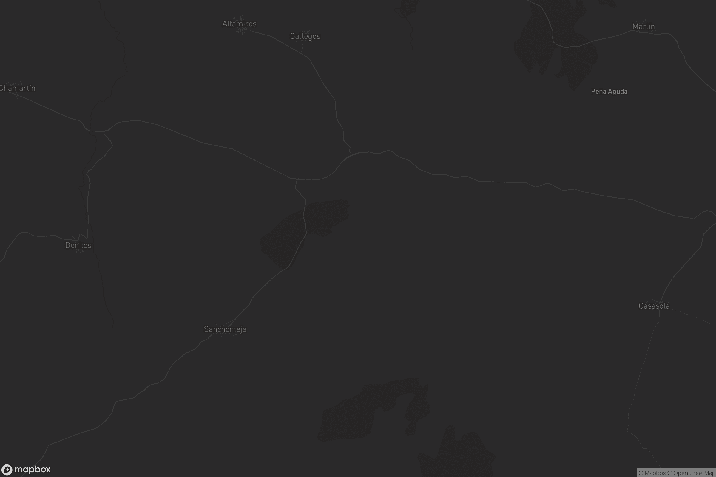 Mapa de Sanchorreja