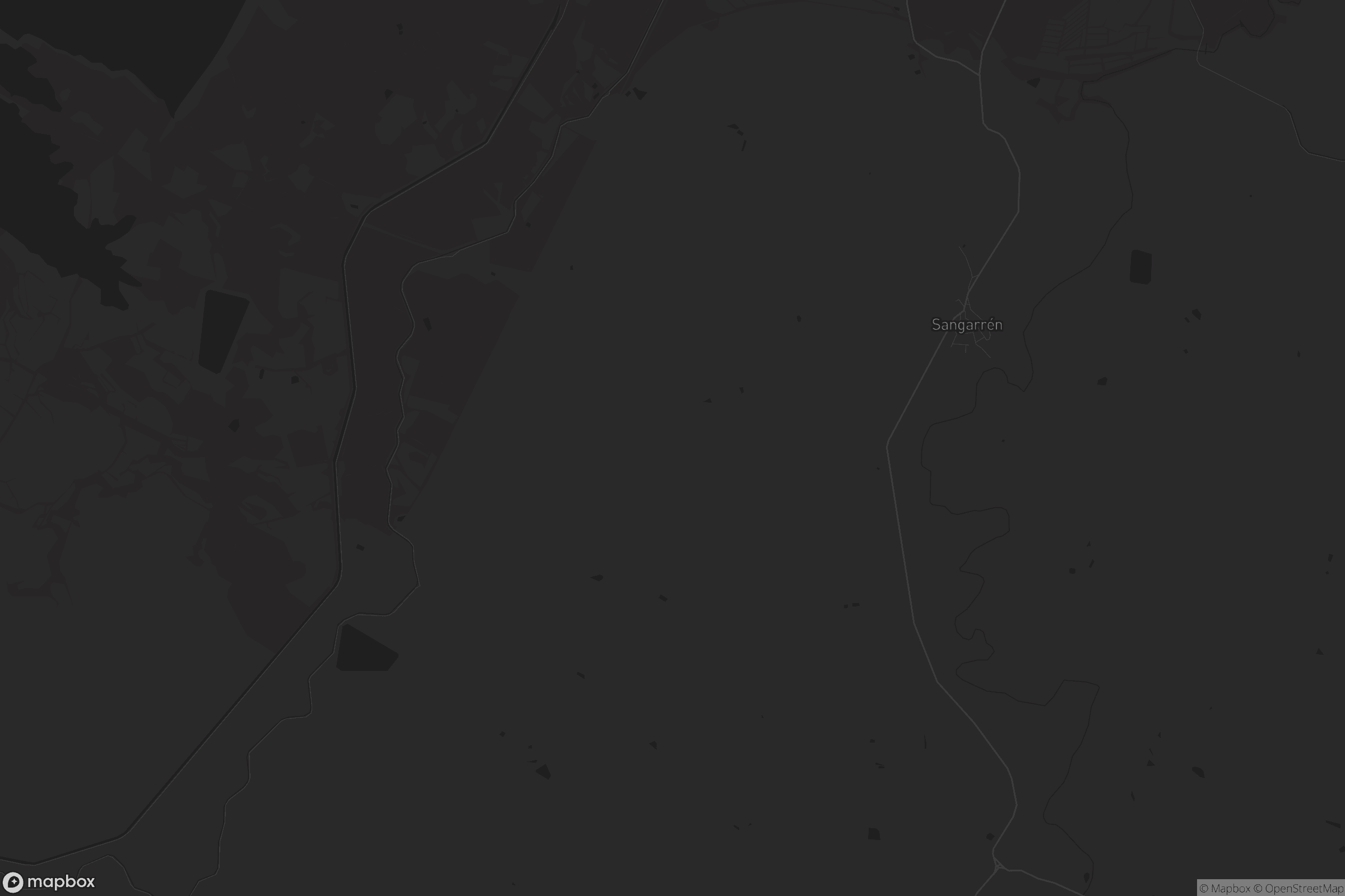 Mapa de Sangarrén